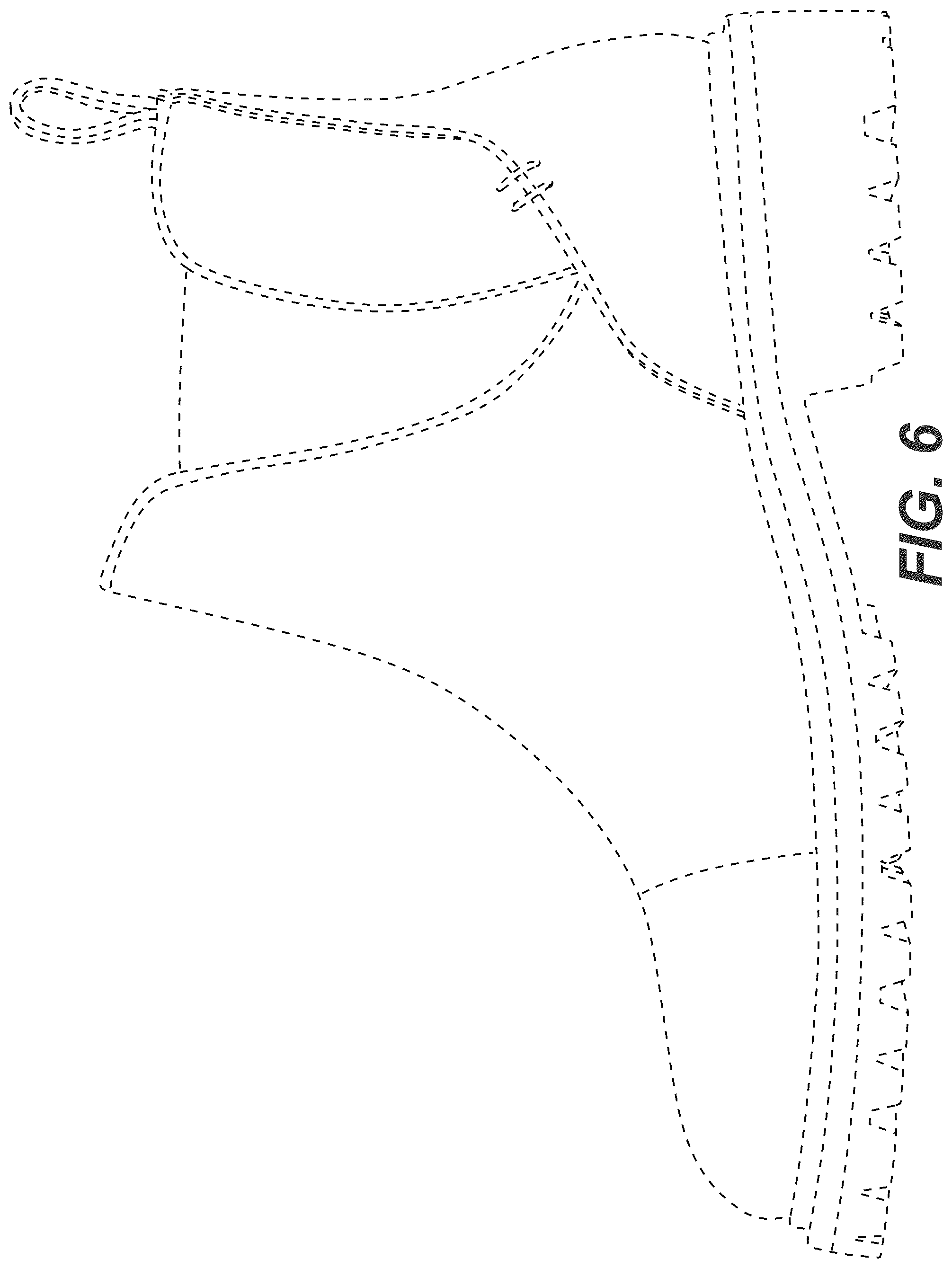 Patent USD1075260 Figure 6 – Footwear