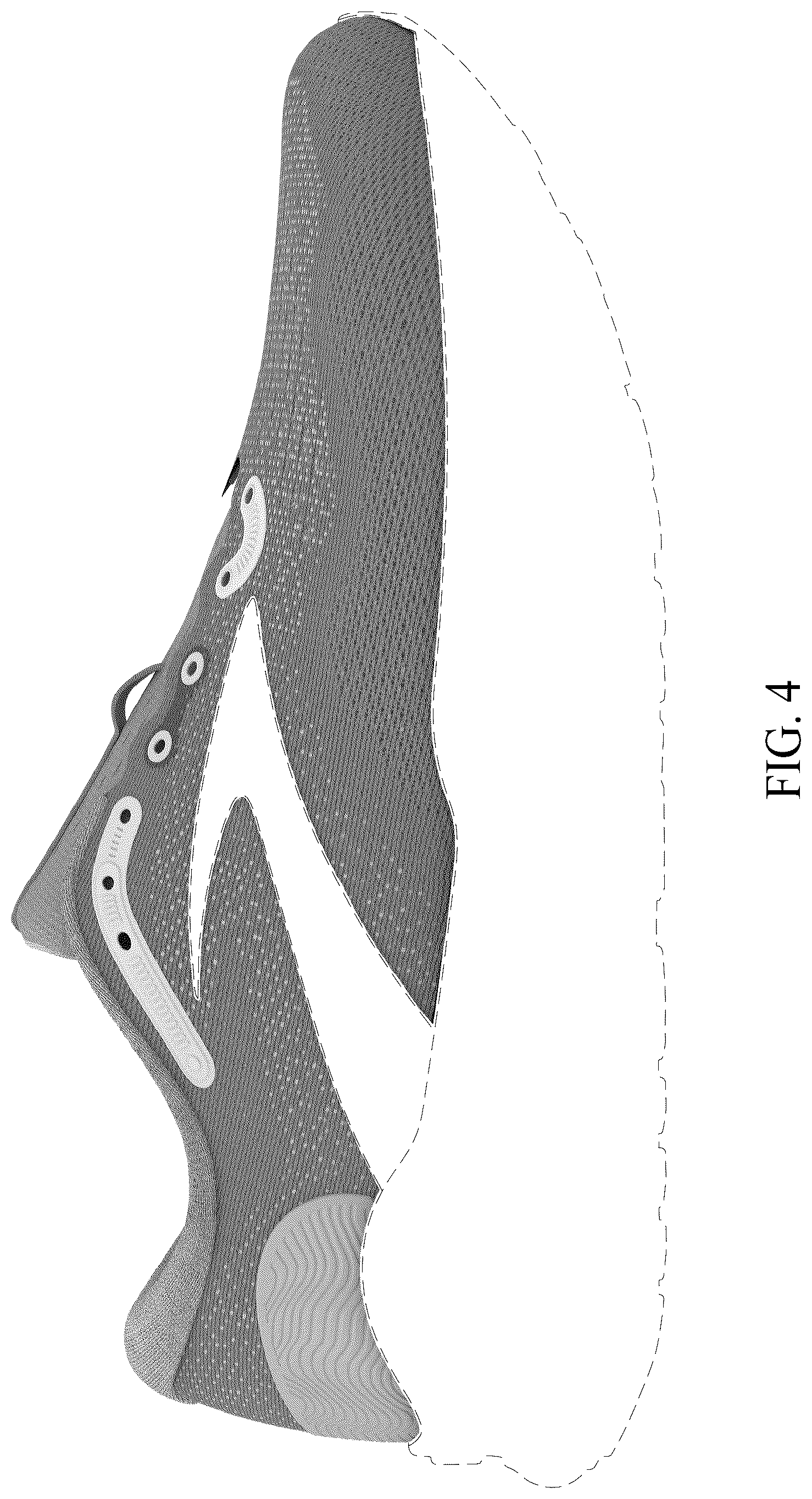 Patent USD1075261 Figure 4 – Shoe