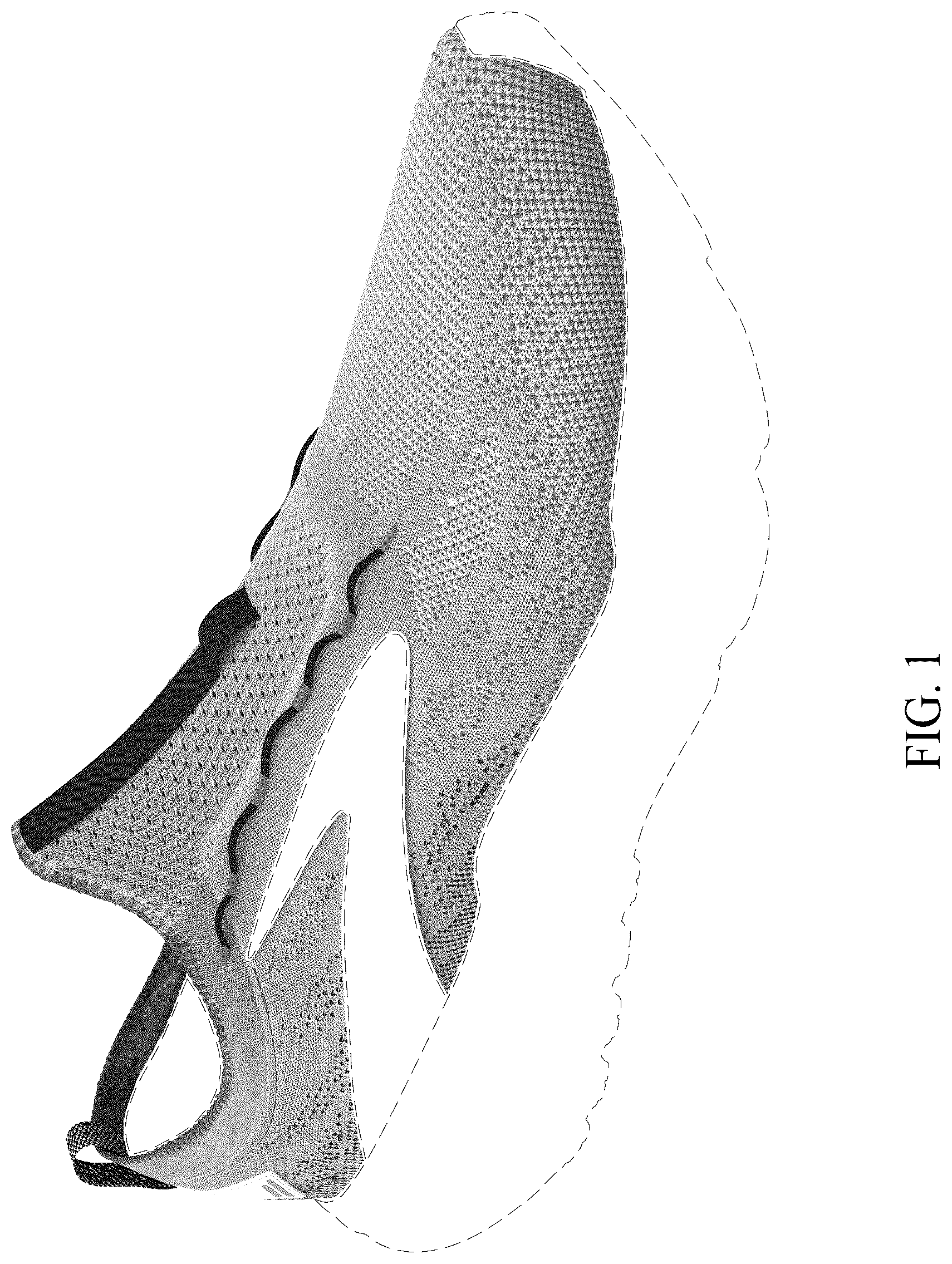 Patent USD1075262 Figure 1 – Shoe