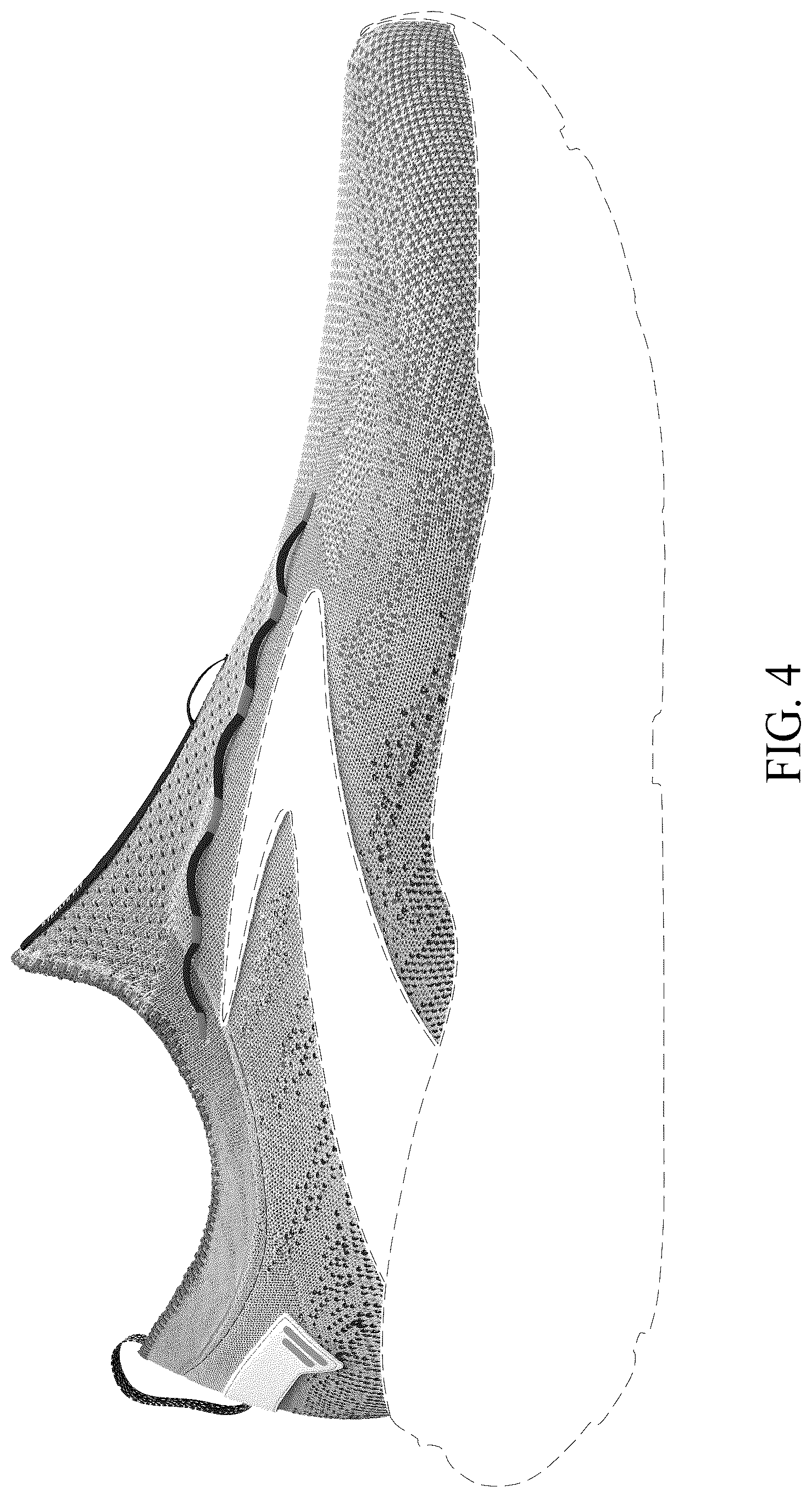 Patent USD1075262 Figure 4 – Shoe