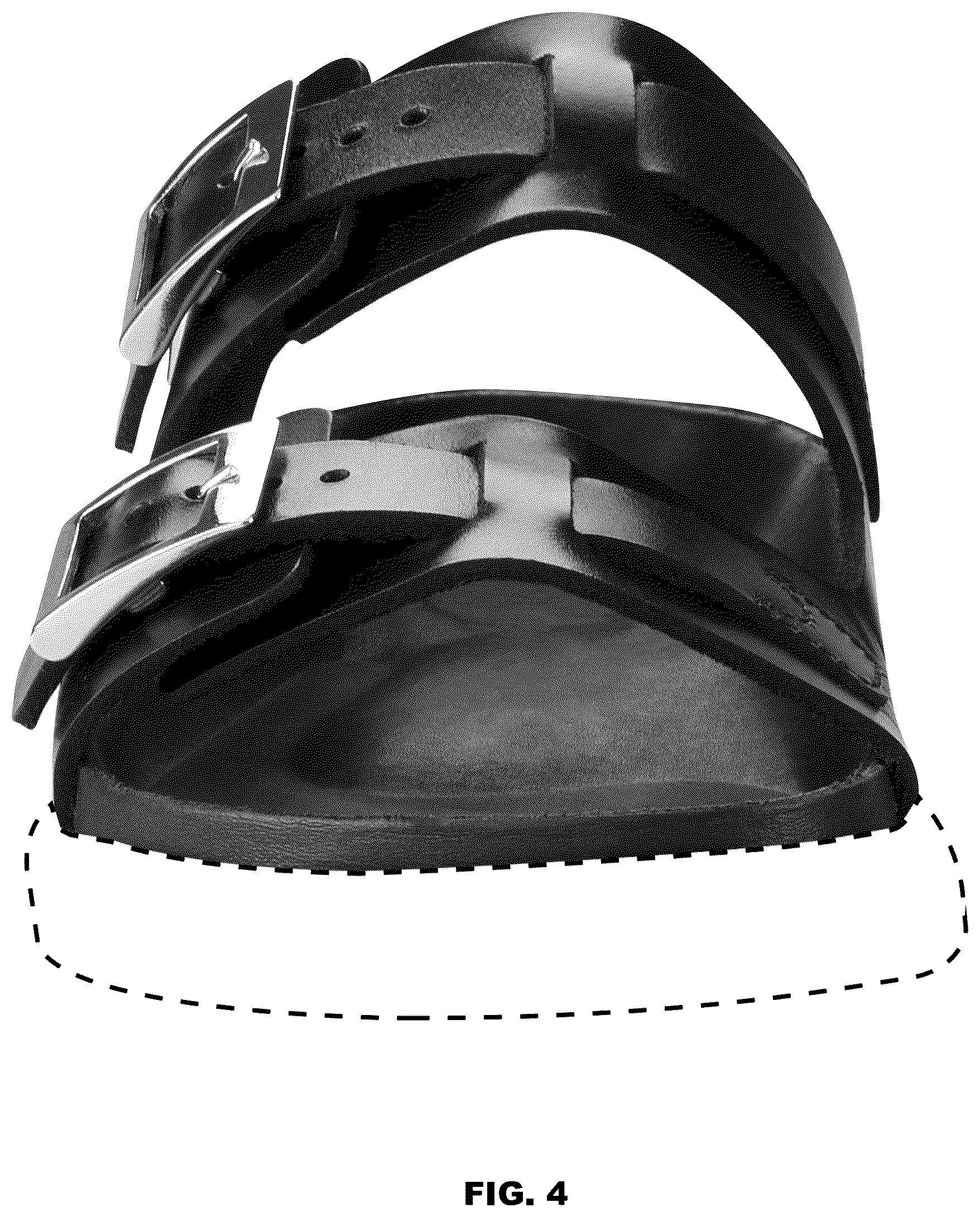 Patent USD1075263 Figure 4 – Sandal