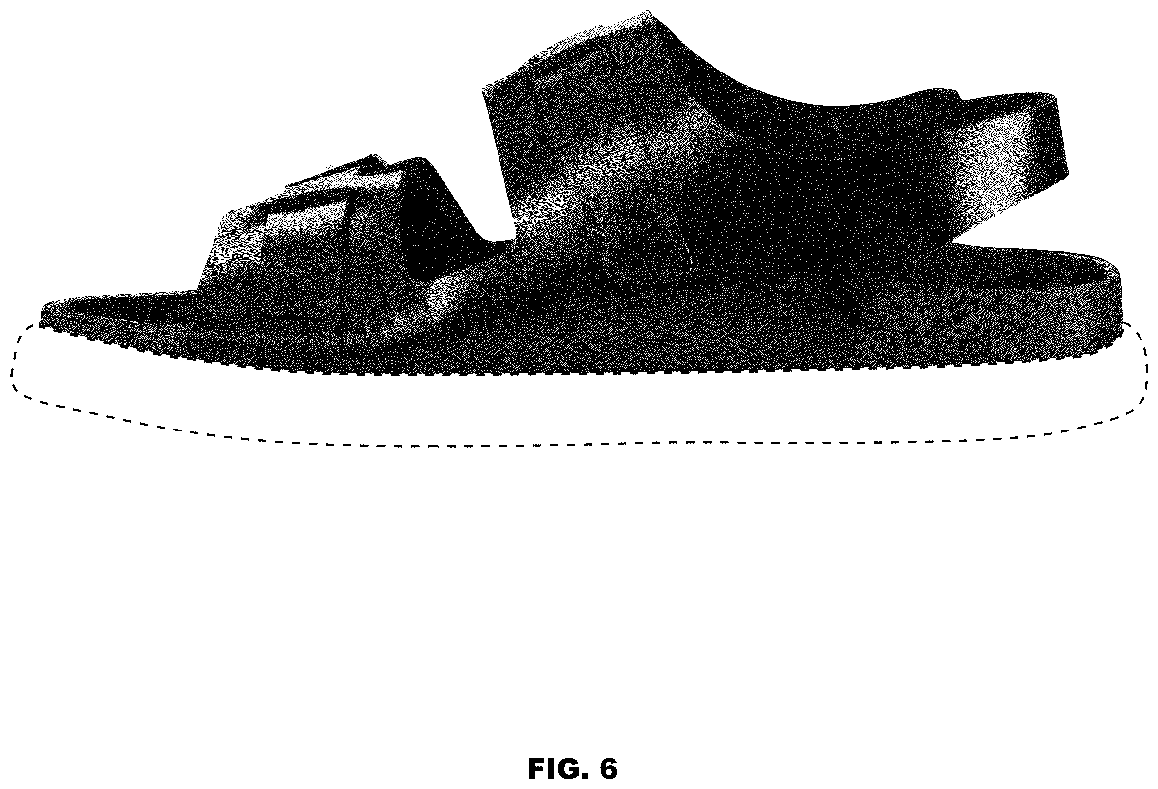 Patent USD1075263 Figure 6 – Sandal