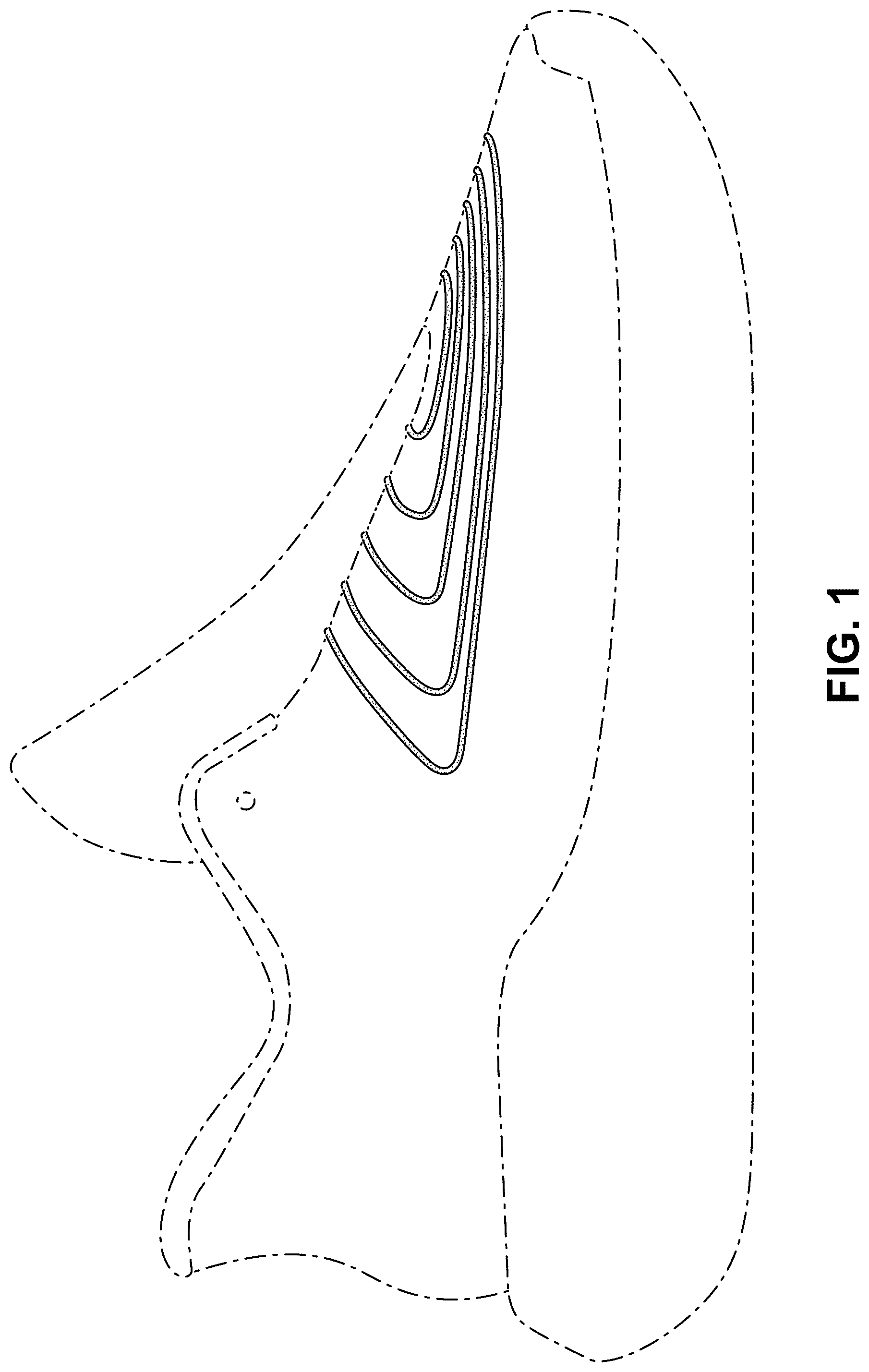 Patent USD1075266 Figure 1 – Shoe