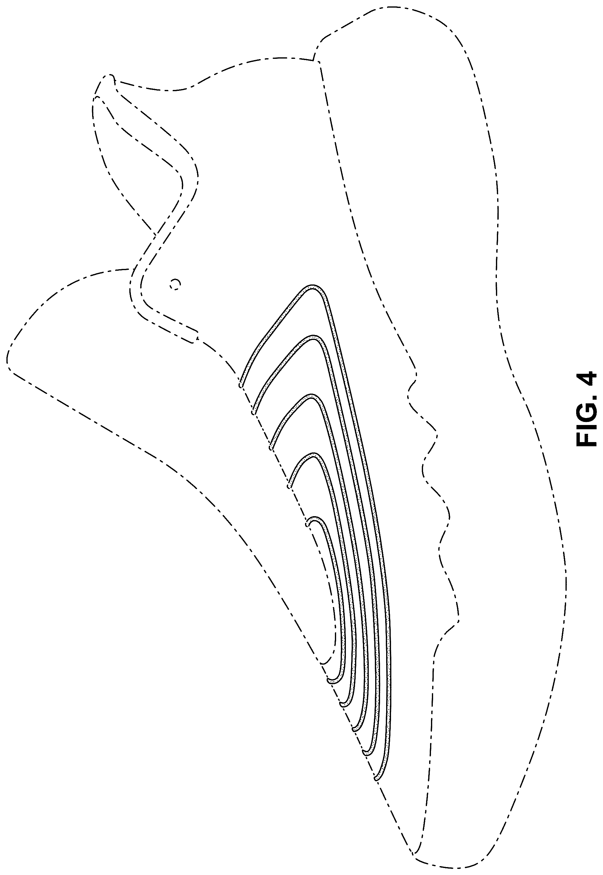 Patent USD1075266 Figure 4 – Shoe