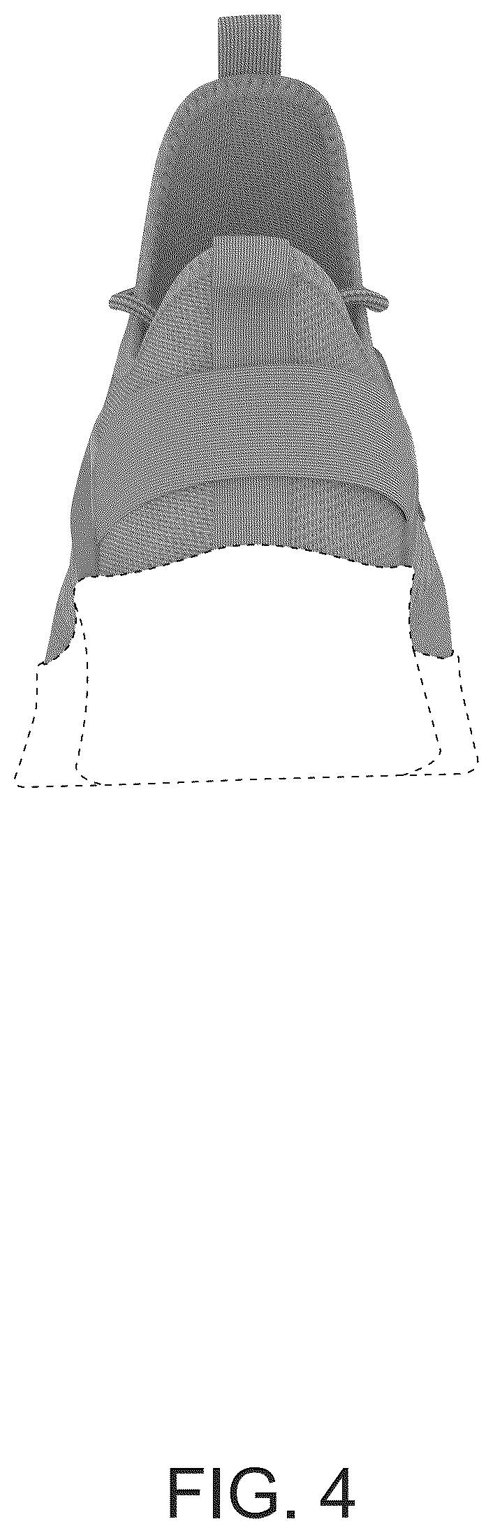 Patent USD1075267 Figure 4 – Shoe upper
