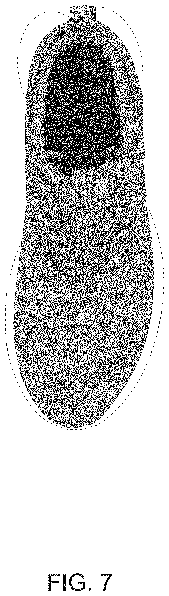 Patent USD1075267 Figure 7 – Shoe upper