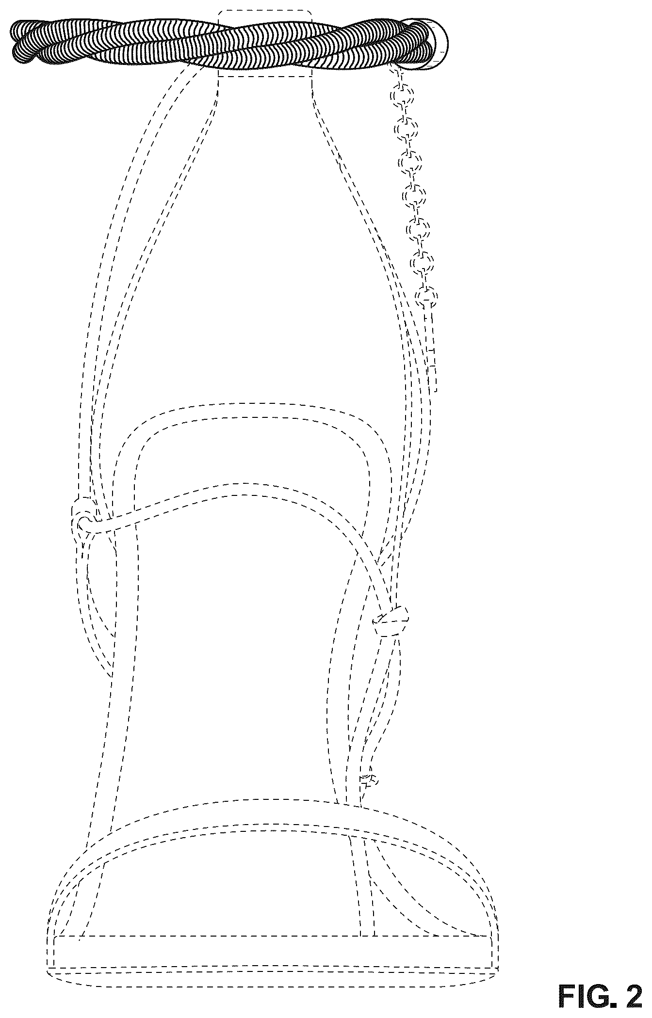 Patent USD1075269 Figure 2 – Footwear