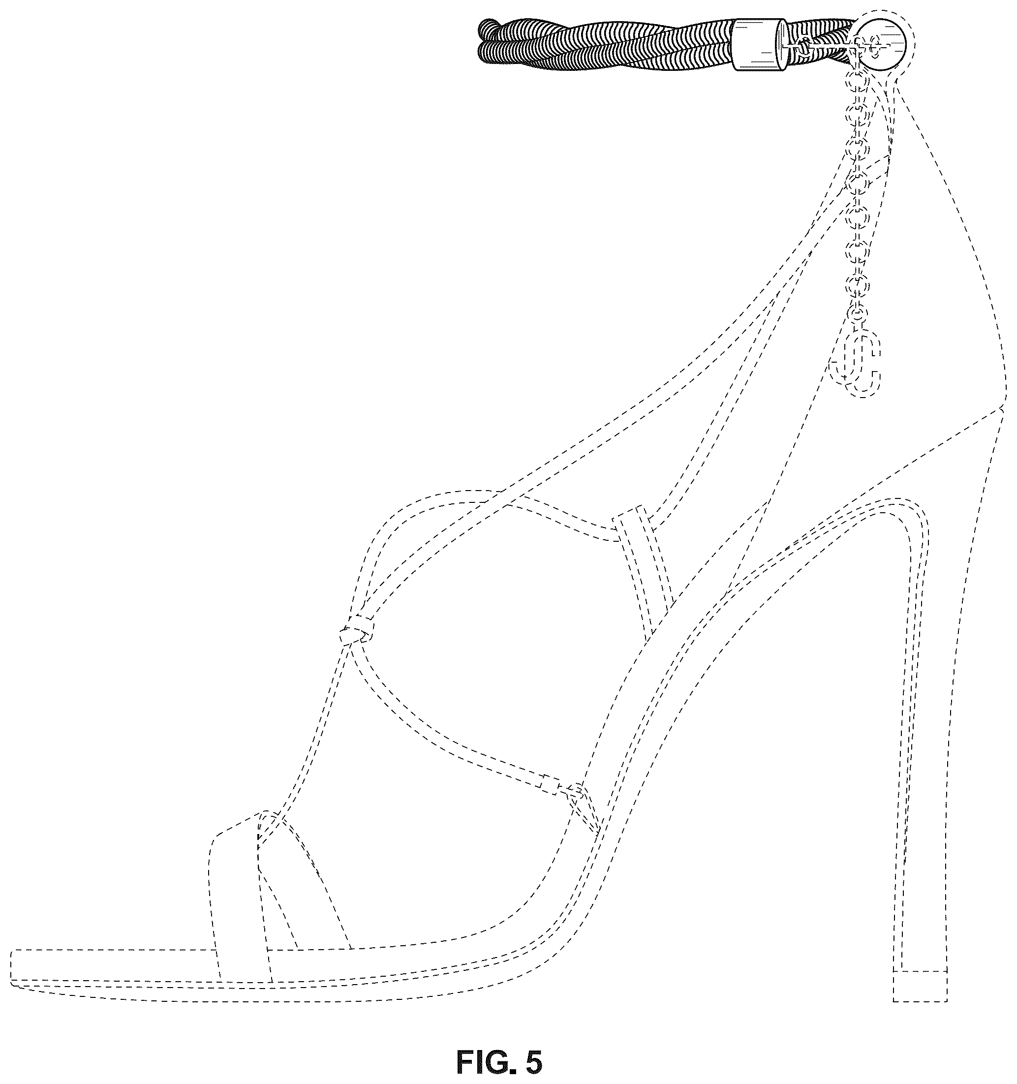 Patent USD1075269 Figure 5 – Footwear
