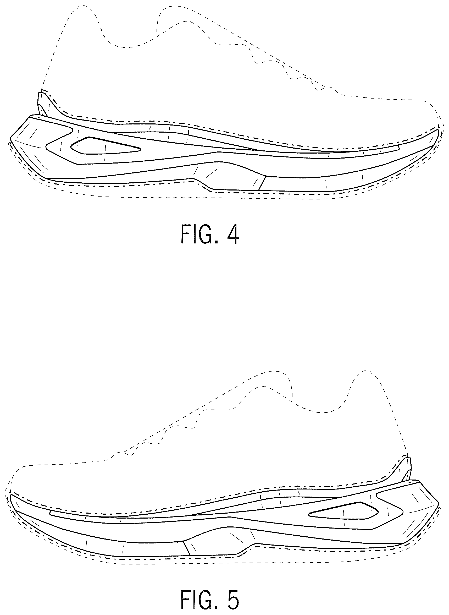 Patent USD1075276 Figure 3 – Footwear article