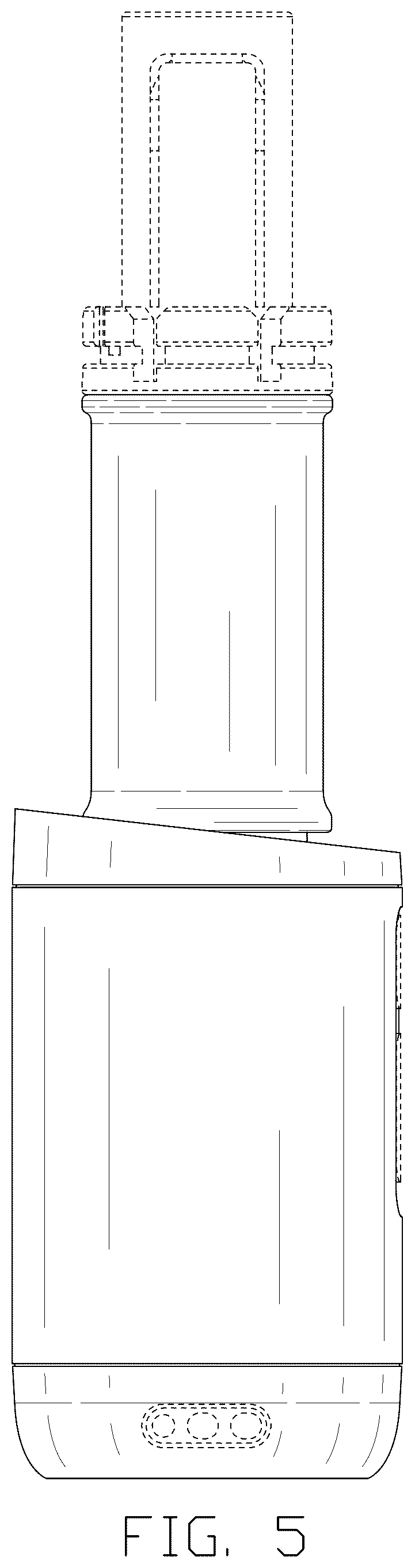Patent USD1075278 Figure 5 – Umbrella handle assembly