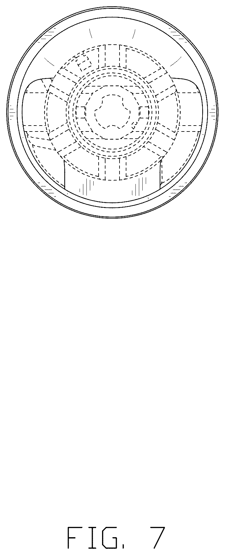 Patent USD1075278 Figure 7 – Umbrella handle assembly