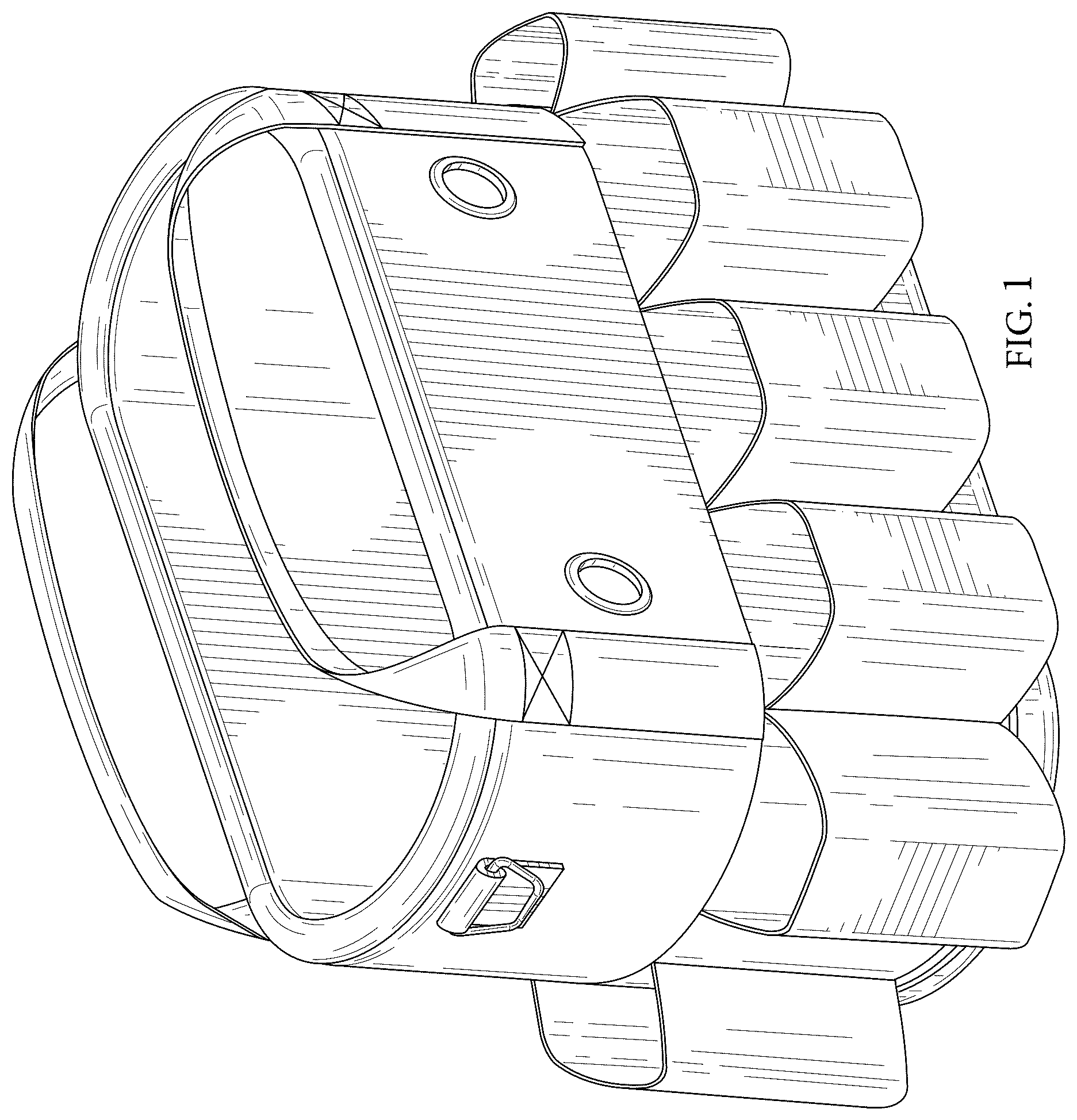 Patent USD1075279 Figure 1 – Tool bag