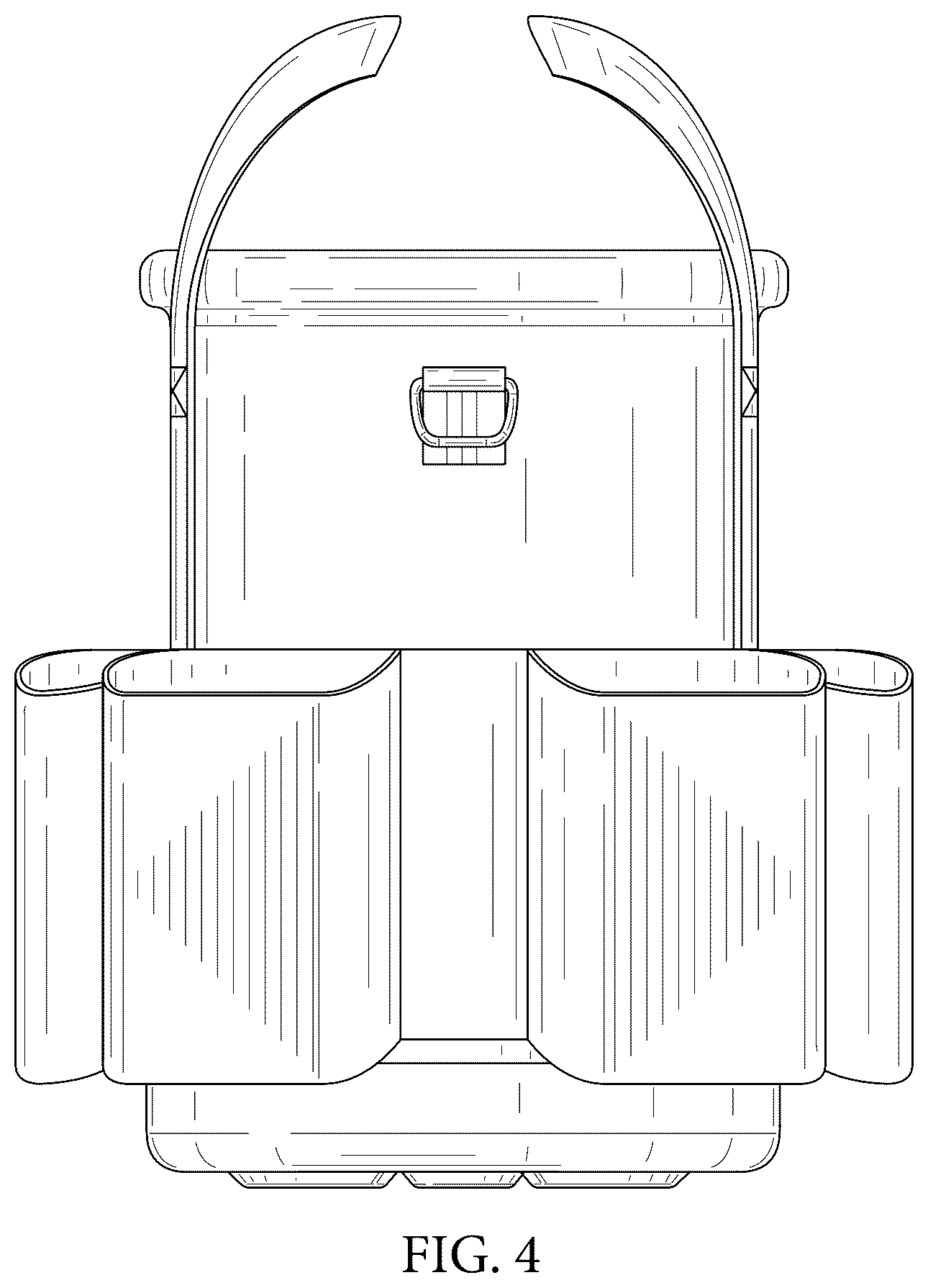Patent USD1075279 Figure 4 – Tool bag