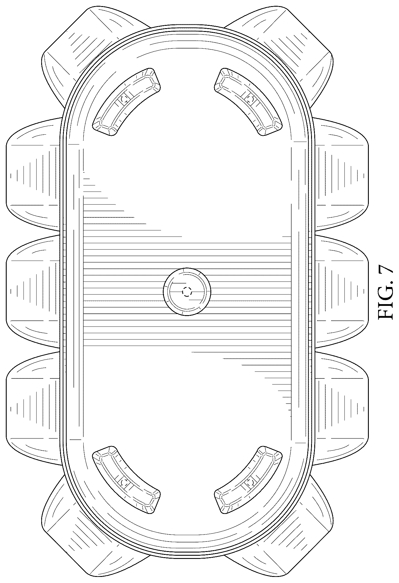 Patent USD1075279 Figure 7 – Tool bag
