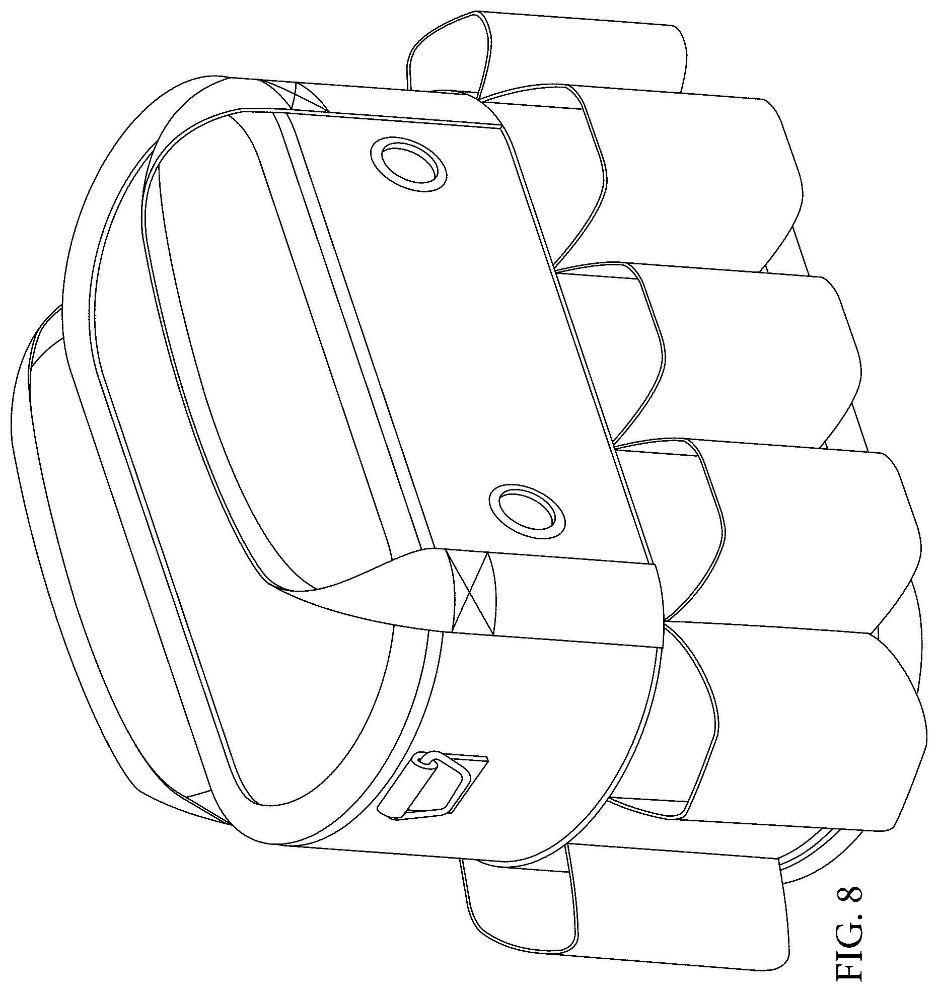 Patent USD1075279 Figure 8 – Tool bag