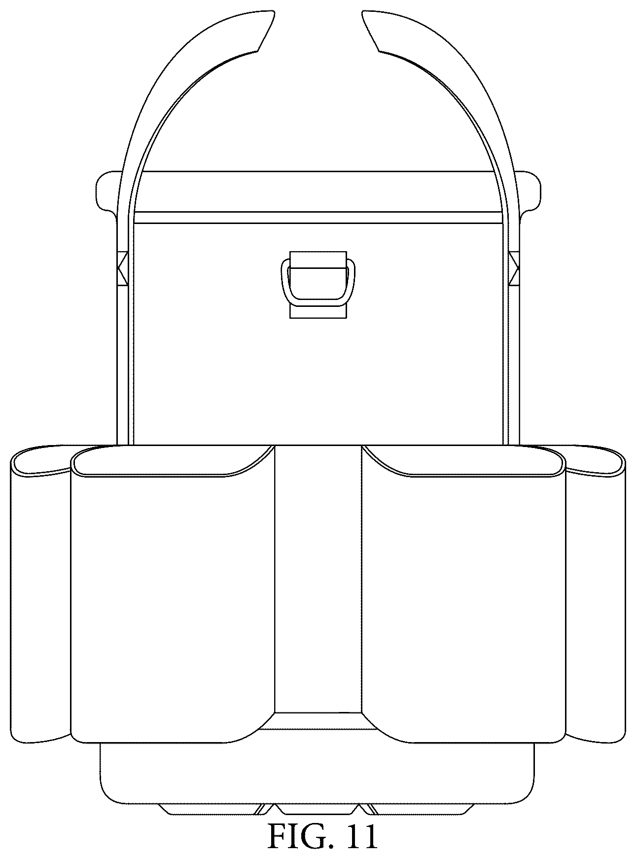 Patent USD1075279 Figure 11 – Tool bag