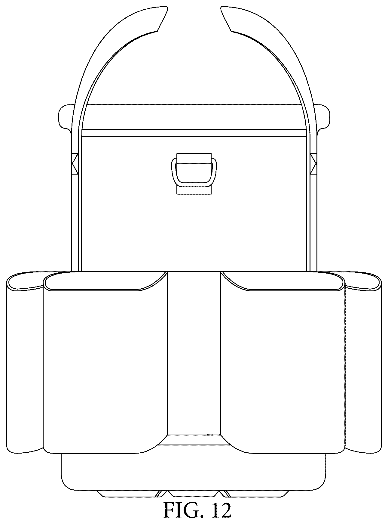 Patent USD1075279 Figure 12 – Tool bag