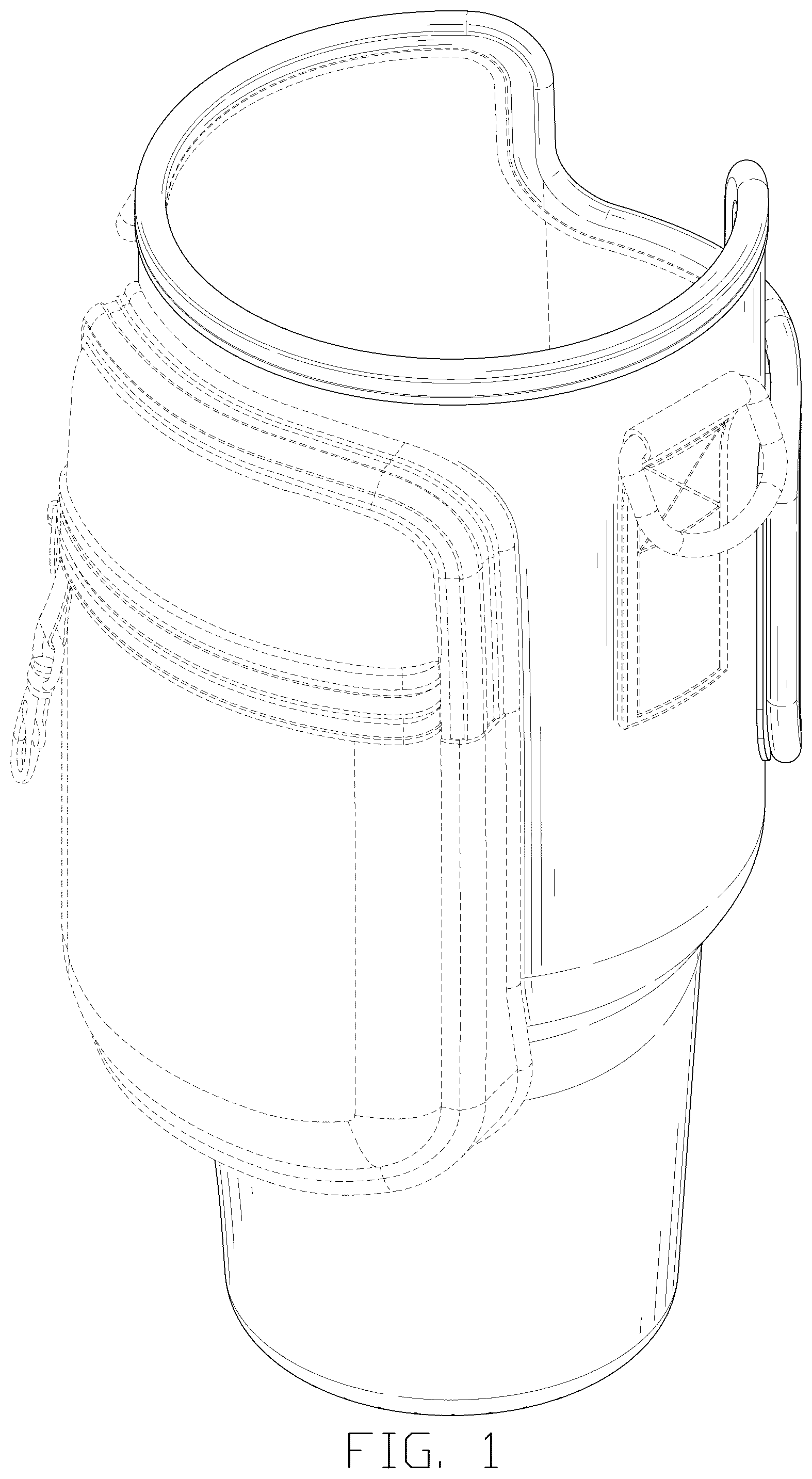 Patent USD1075280 Figure 1 – Cup cover