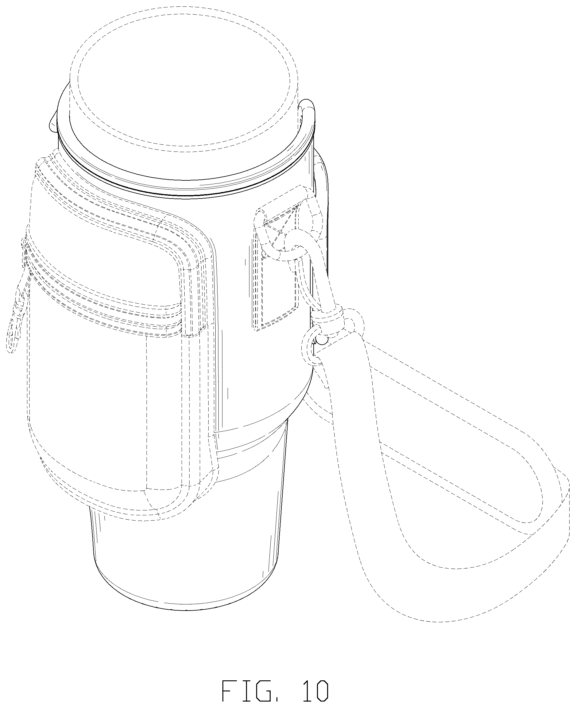Patent USD1075280 Figure 10 – Cup cover