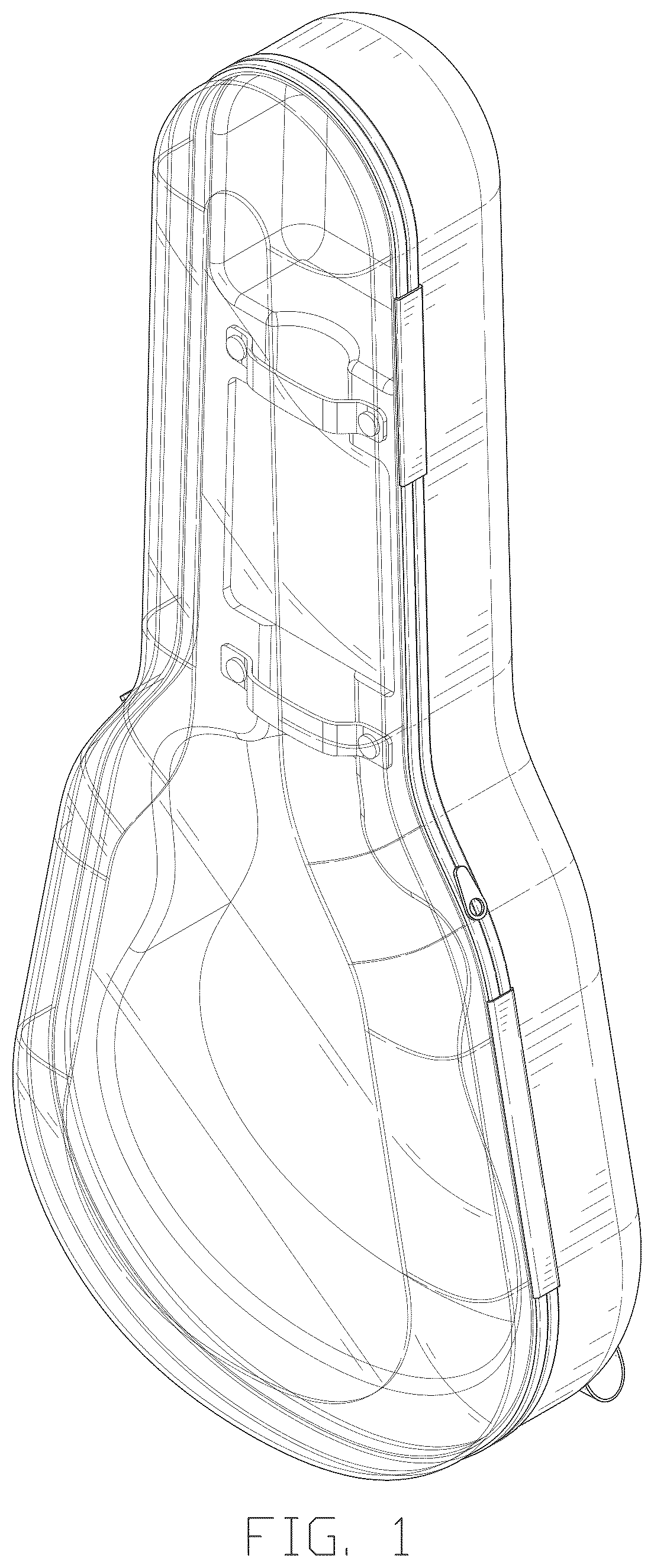 Patent USD1075281 Figure 1 – Guitar bag