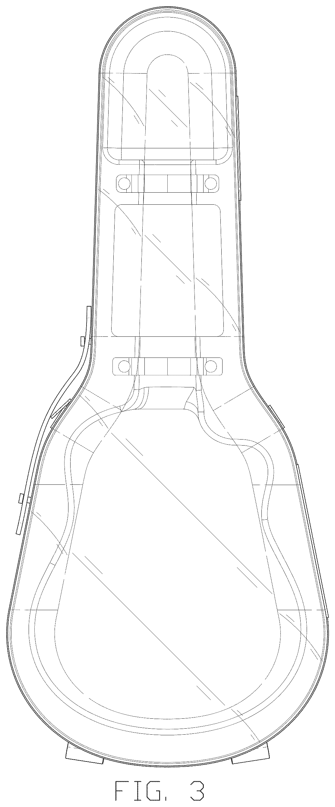 Patent USD1075281 Figure 3 – Guitar bag