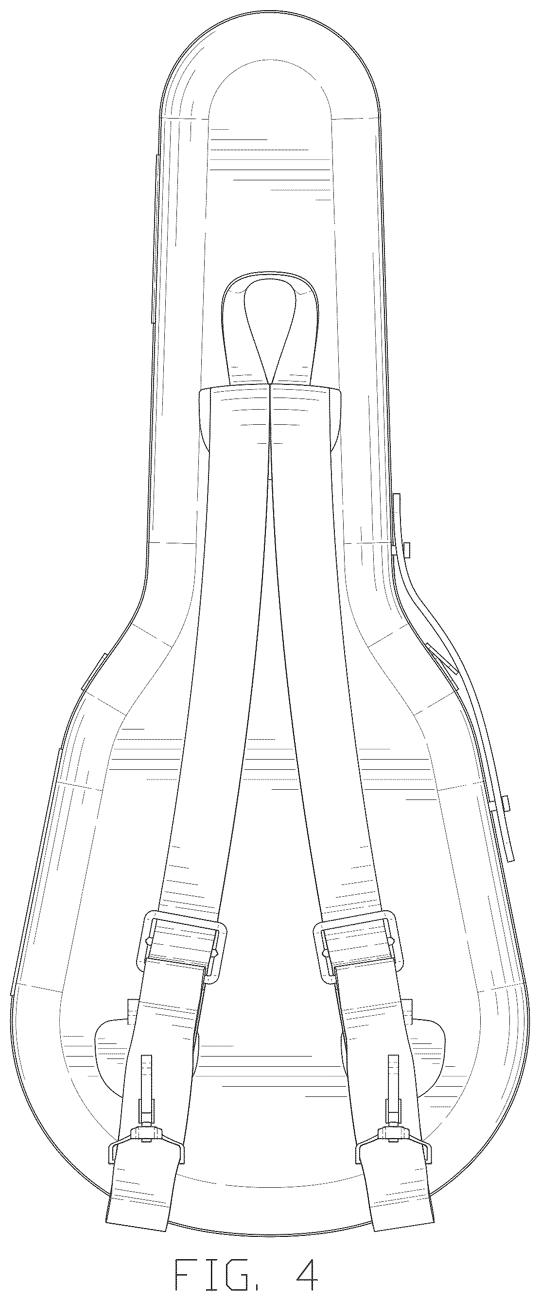 Patent USD1075281 Figure 4 – Guitar bag