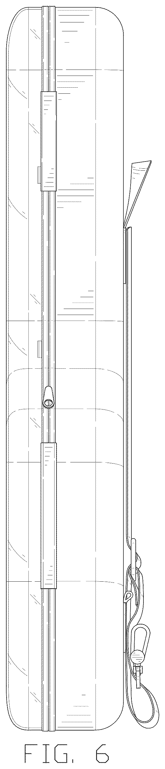 Patent USD1075281 Figure 6 – Guitar bag