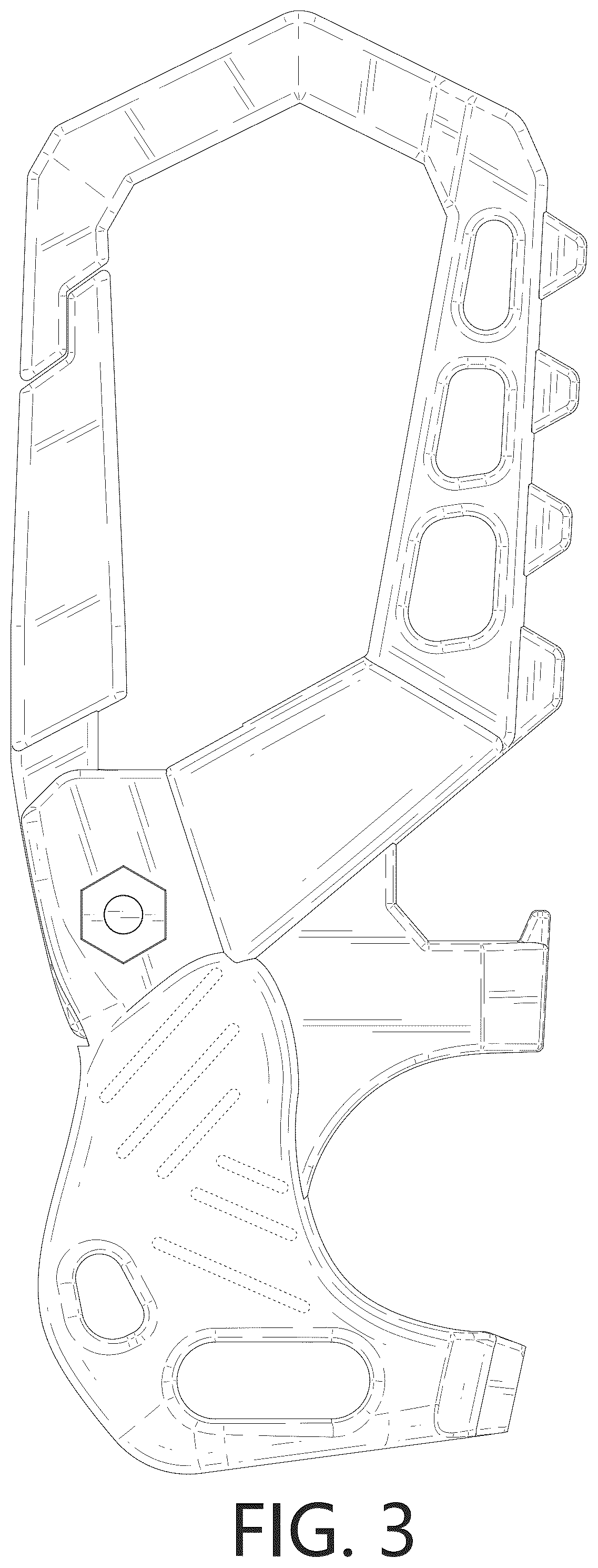 Patent USD1075284 Figure 3 – Keychain