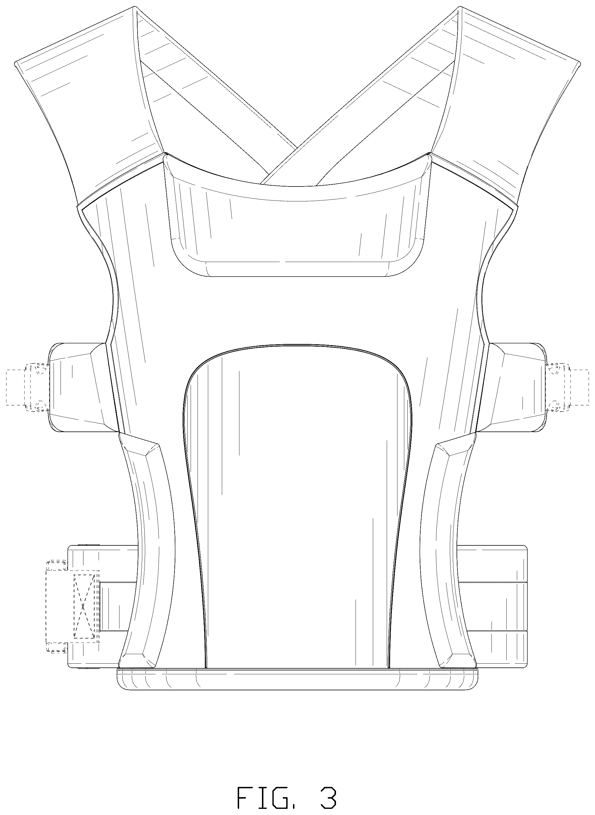 Patent USD1075285 Figure 3 – Infant carrier
