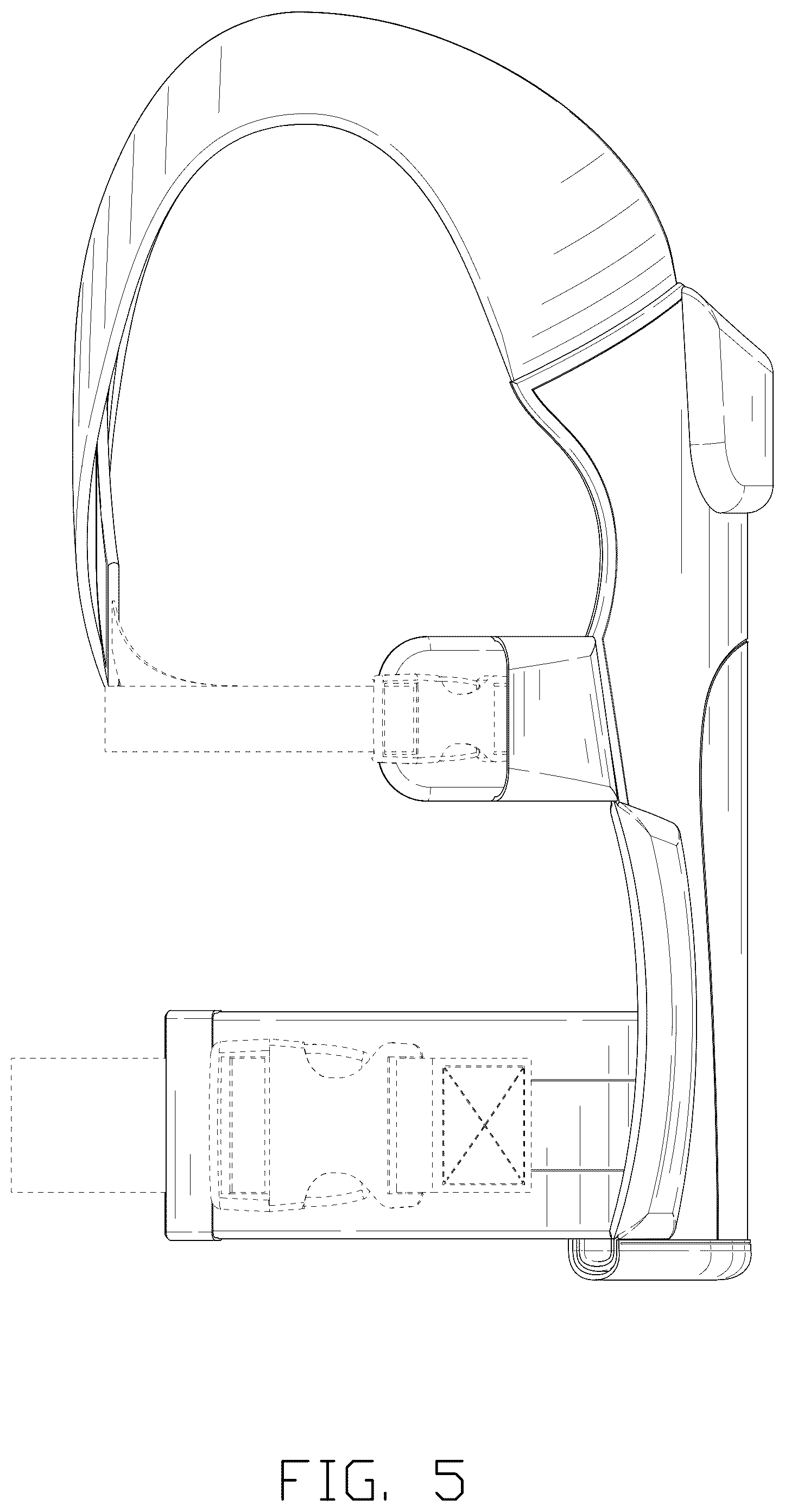 Patent USD1075285 Figure 5 – Infant carrier