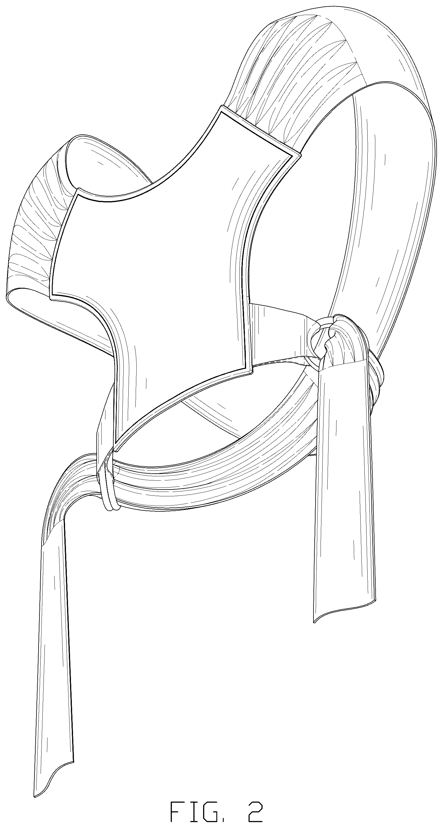 Patent USD1075286 Figure 2 – Infant carrier