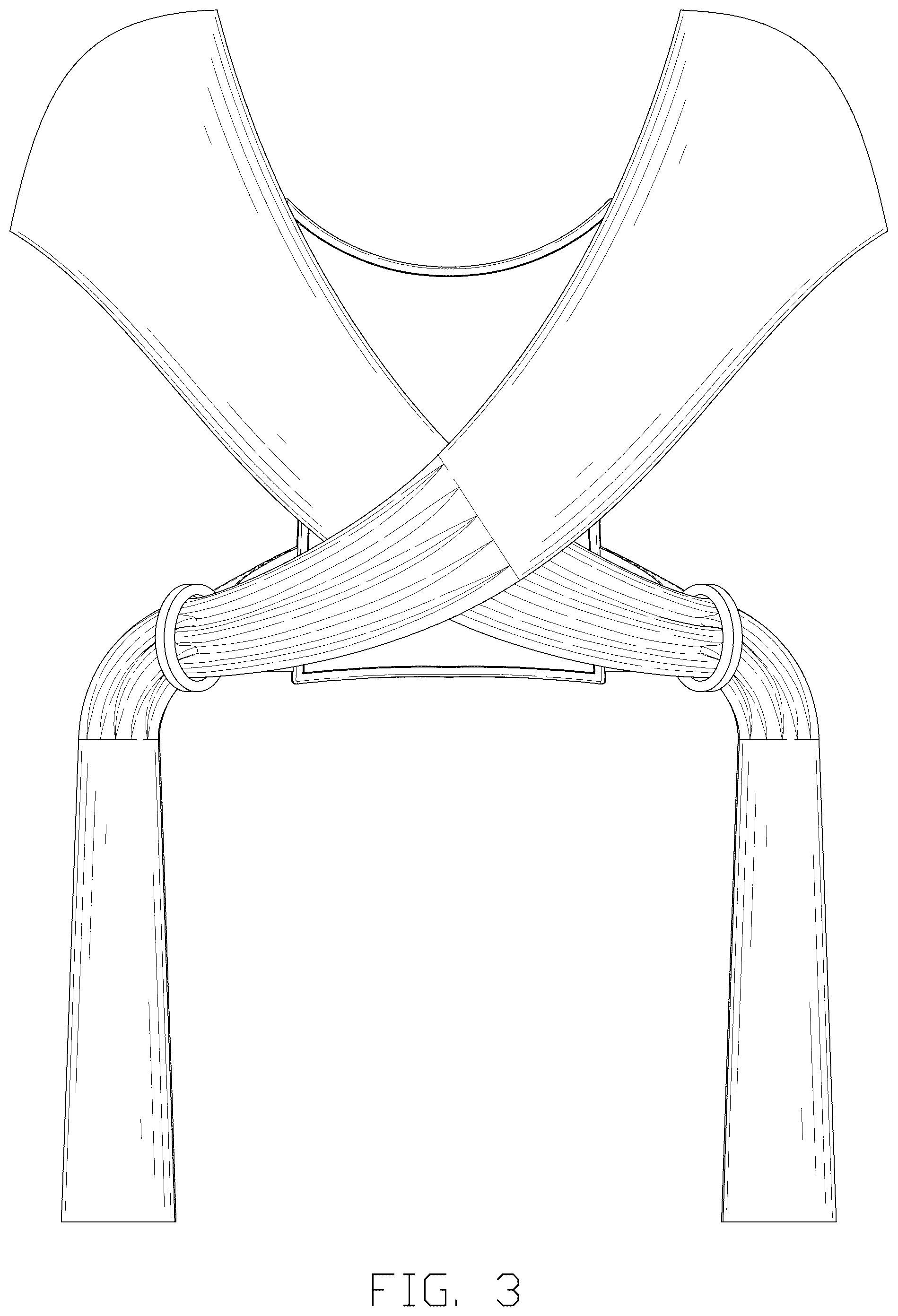 Patent USD1075286 Figure 3 – Infant carrier