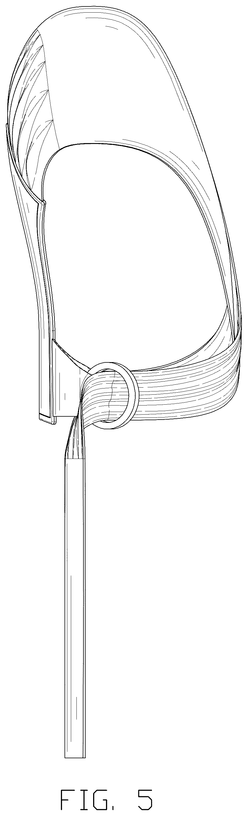Patent USD1075286 Figure 5 – Infant carrier