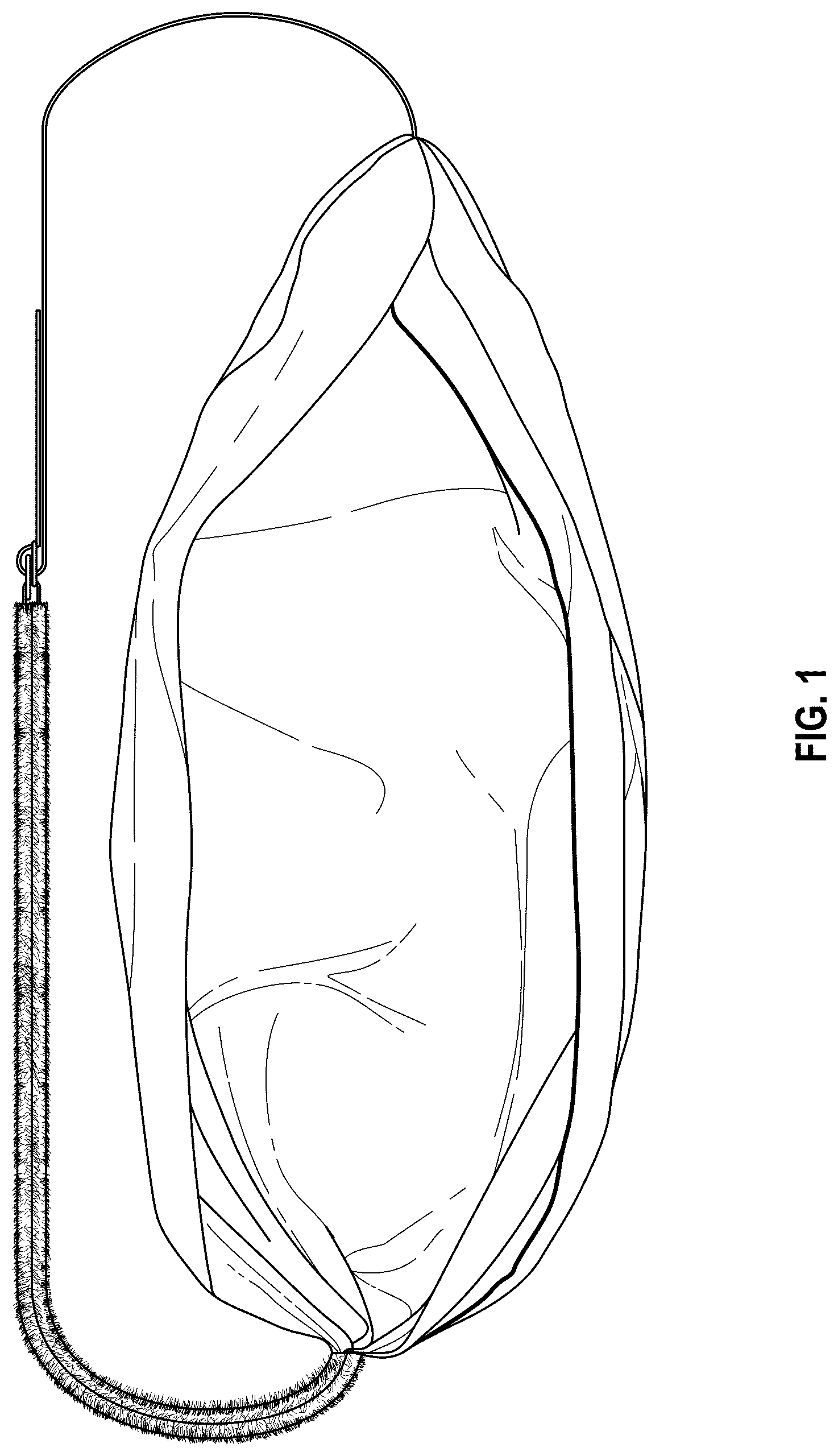 Patent USD1075287 — Breastfeeding sling for supporting a breast — Figure 1