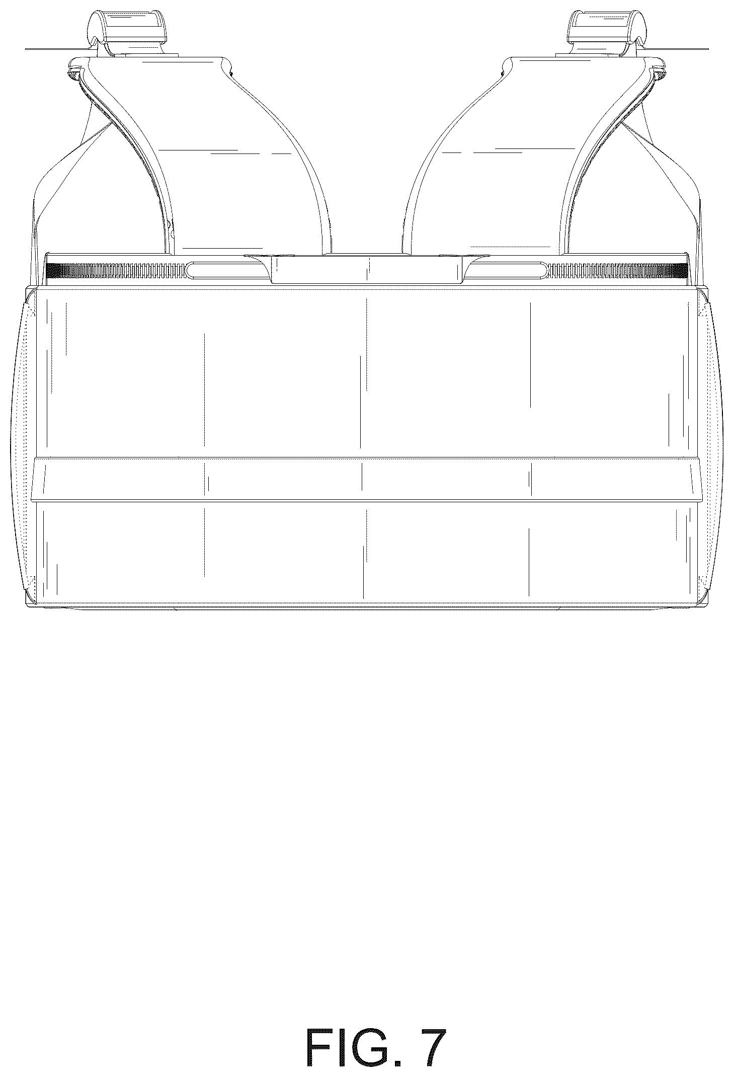 Patent USD1075288 Figure 7 – Travel backpack