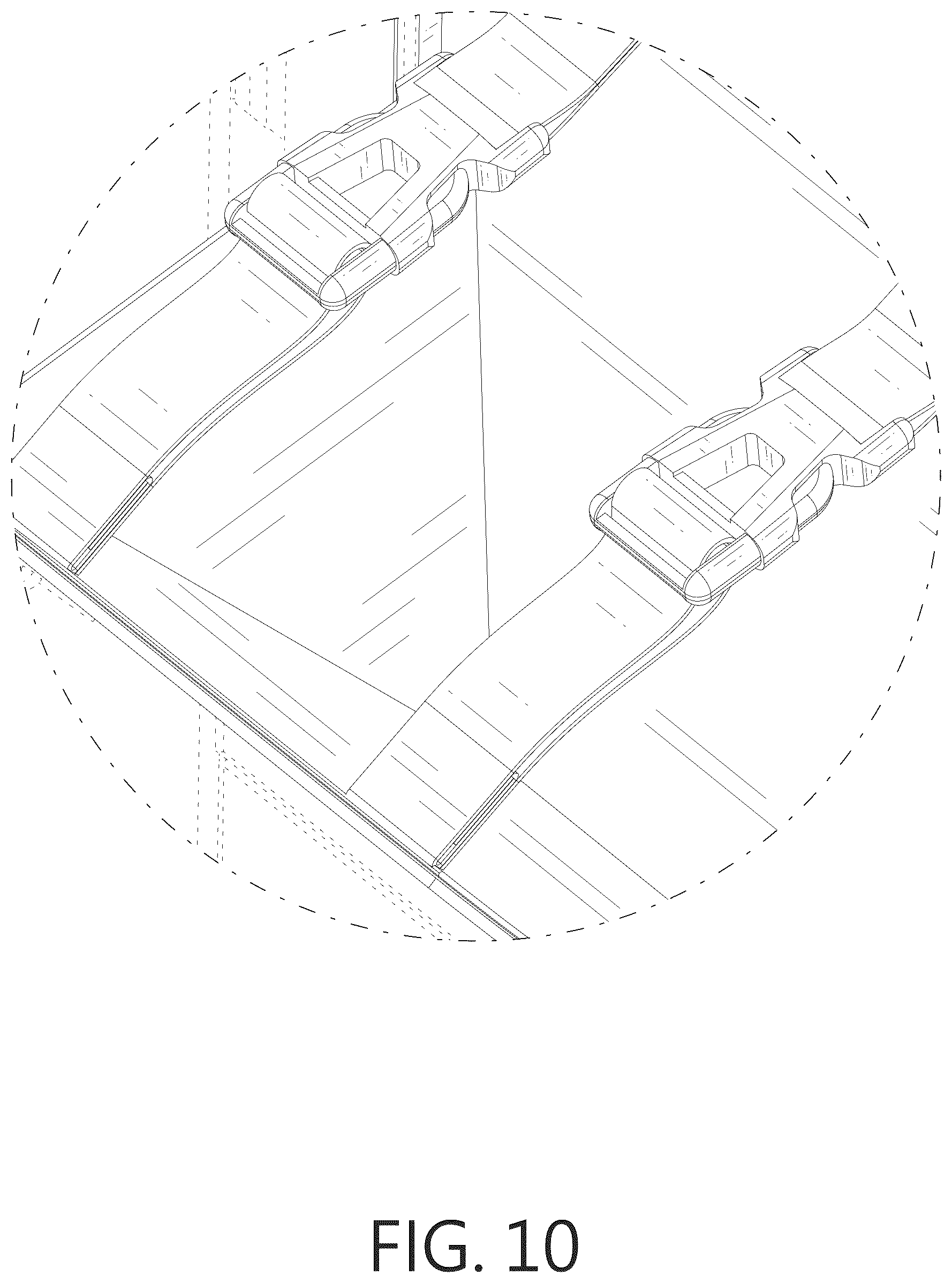 Patent USD1075289 Figure 10 – Front pocket on backpack