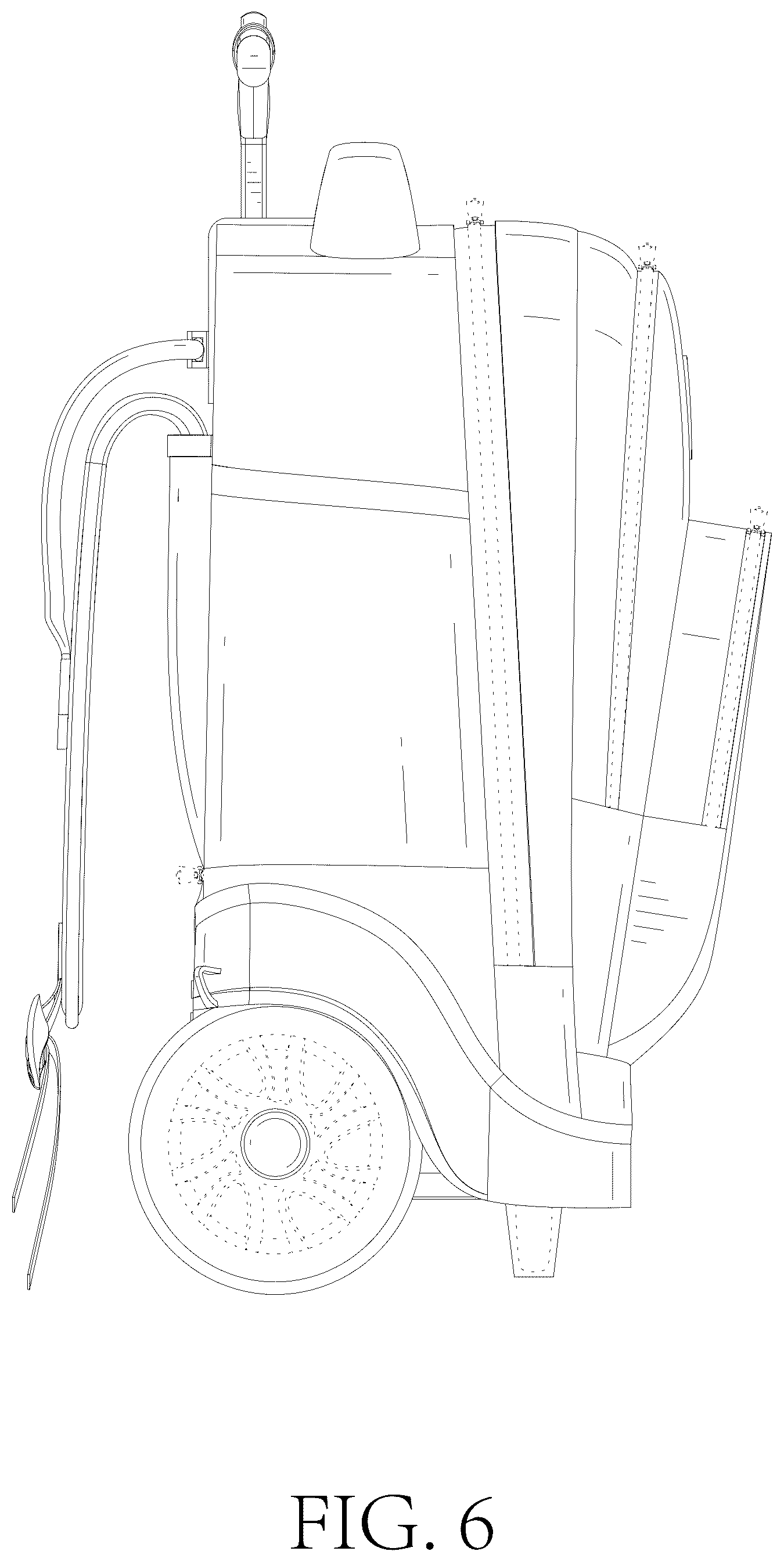 Patent USD1075290 Figure 6 – Trolley bag