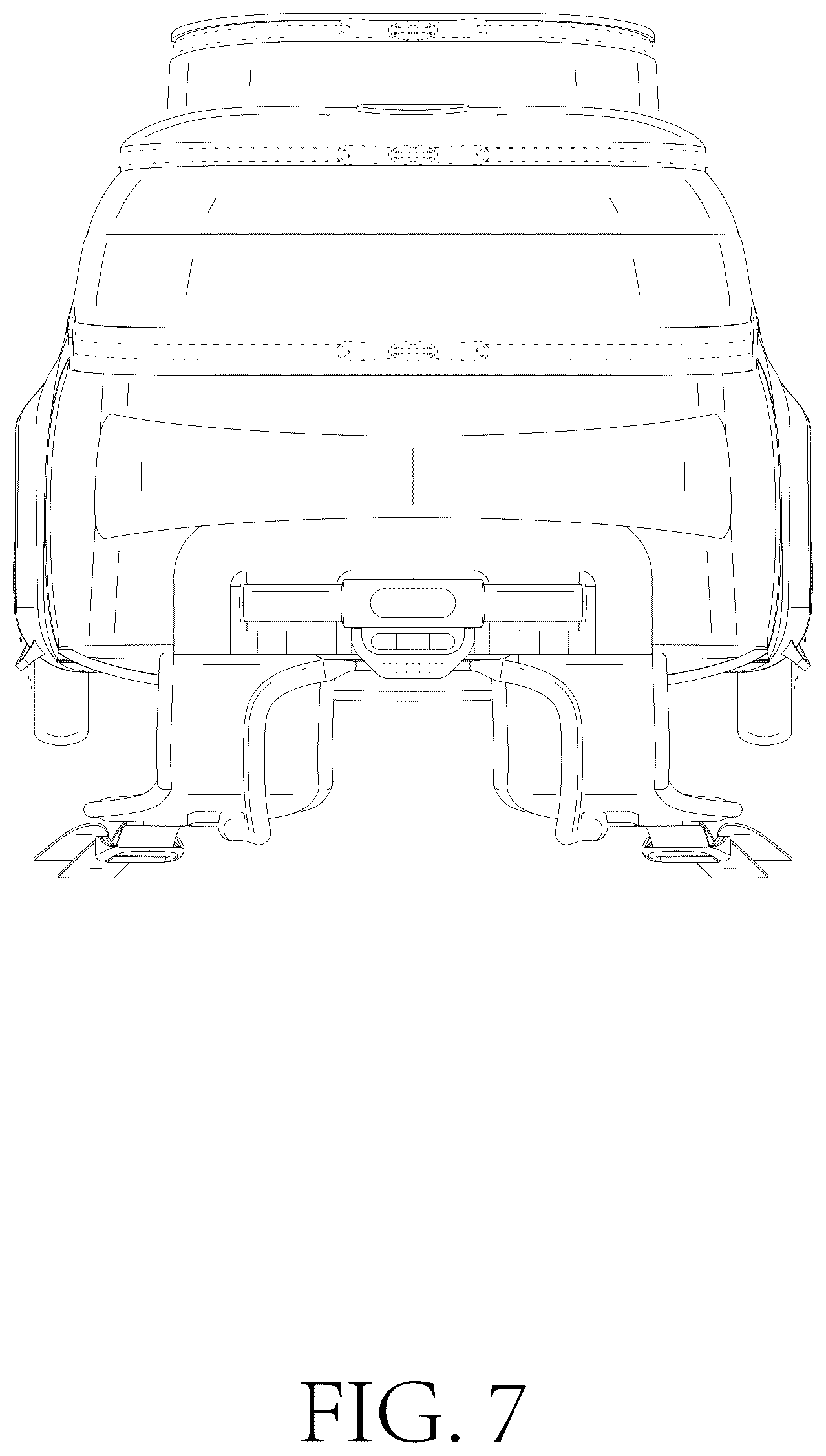 Patent USD1075290 Figure 7 – Trolley bag