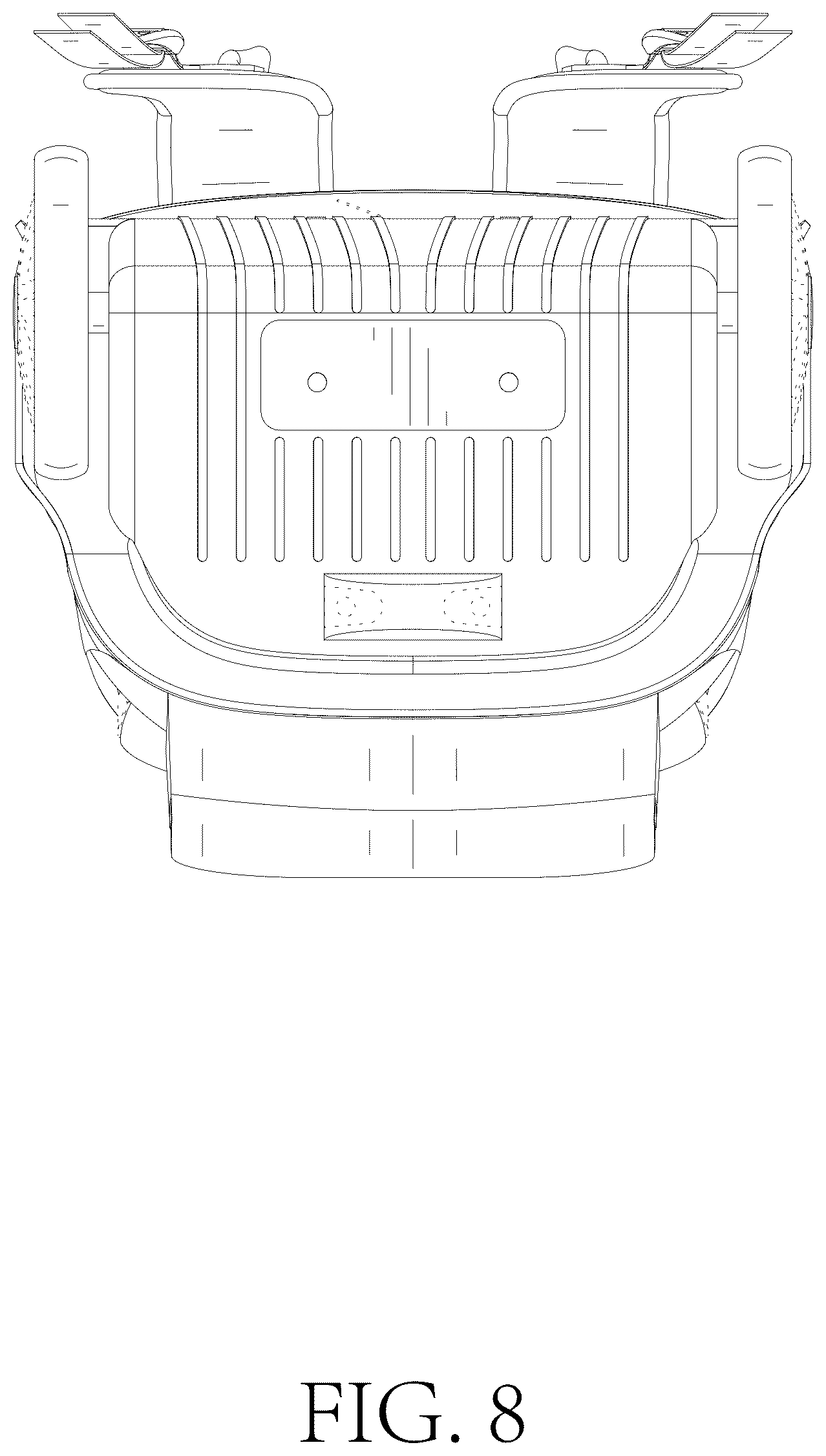 Patent USD1075290 Figure 8 – Trolley bag