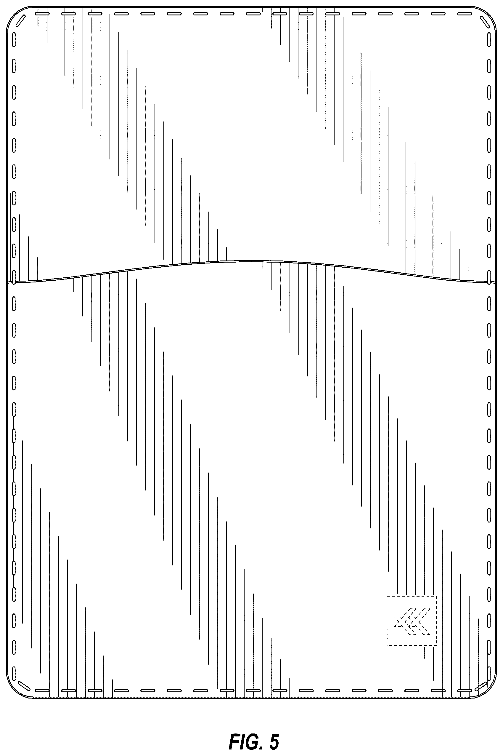 Patent USD1075293 Figure 3 – Bifold wallet