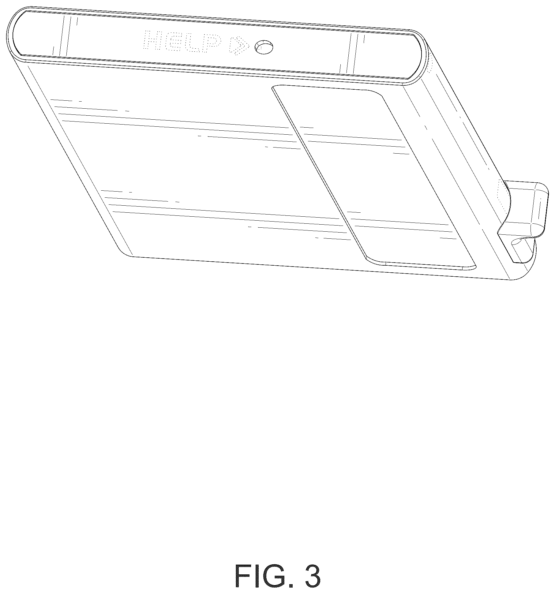 Patent USD1075294 Figure 3 – Card holder
