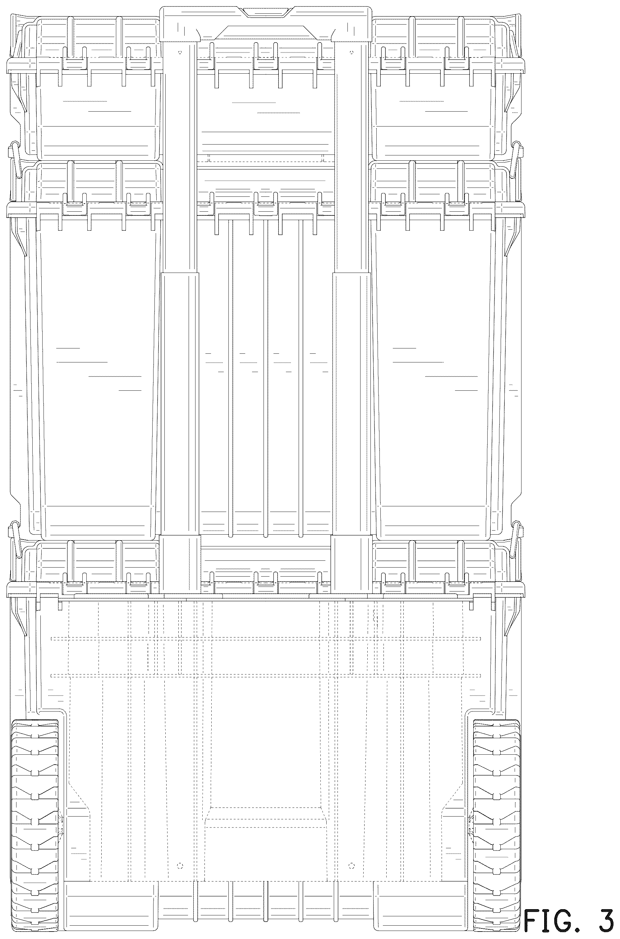 Patent USD1075297 Figure 3 – Tool box