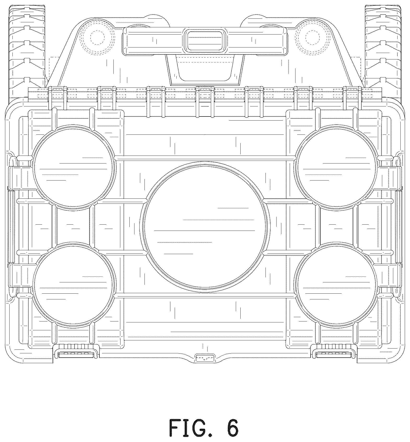Patent USD1075297 Figure 6 – Tool box
