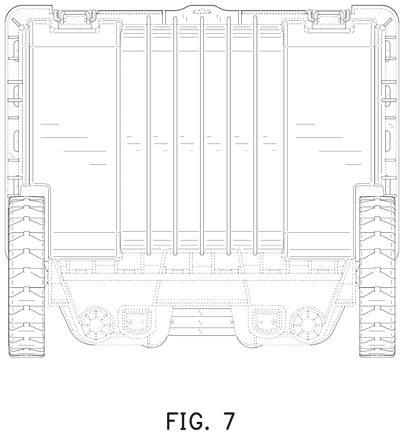 Patent USD1075297 Figure 7 – Tool box