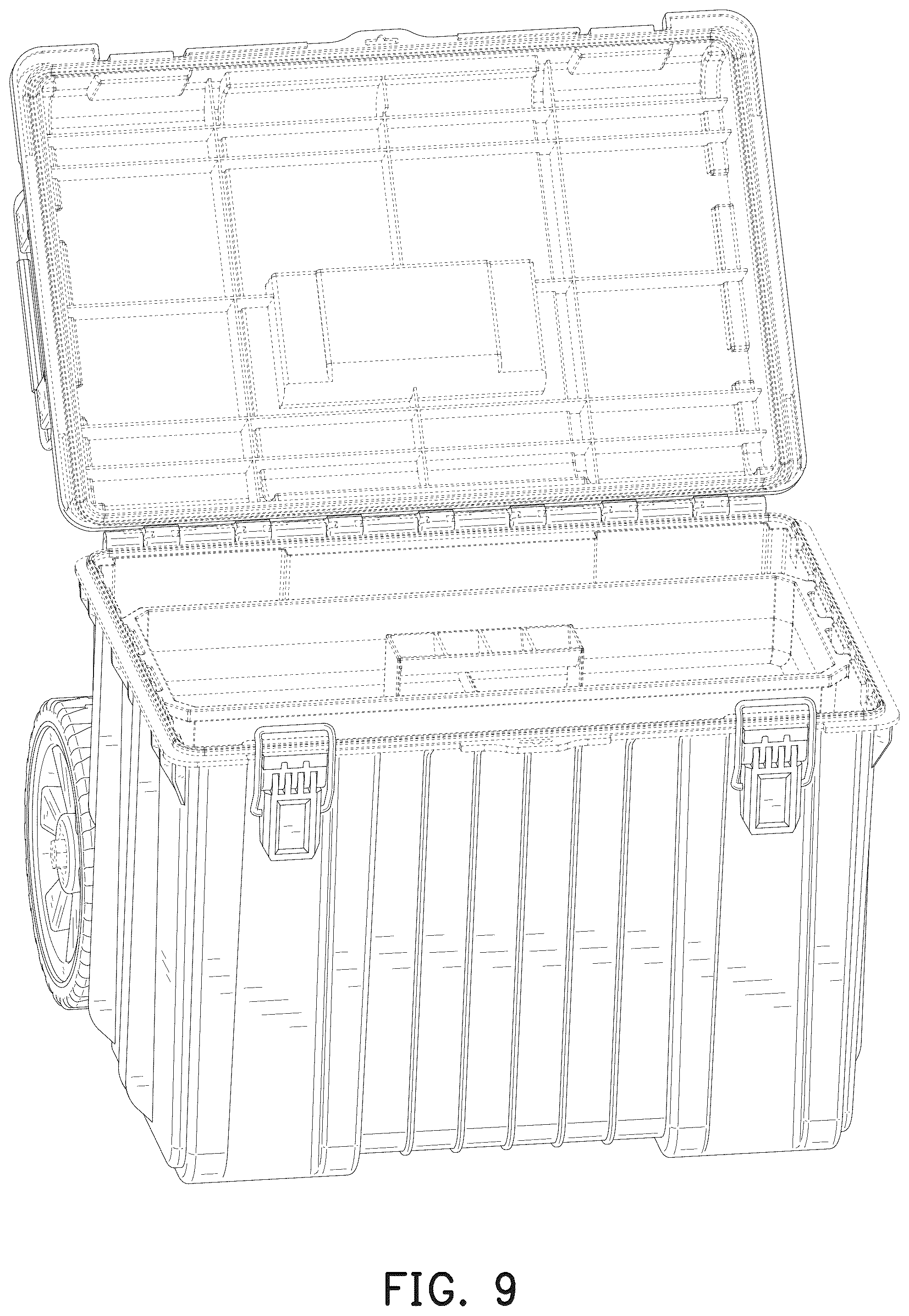 Patent USD1075297 Figure 9 – Tool box