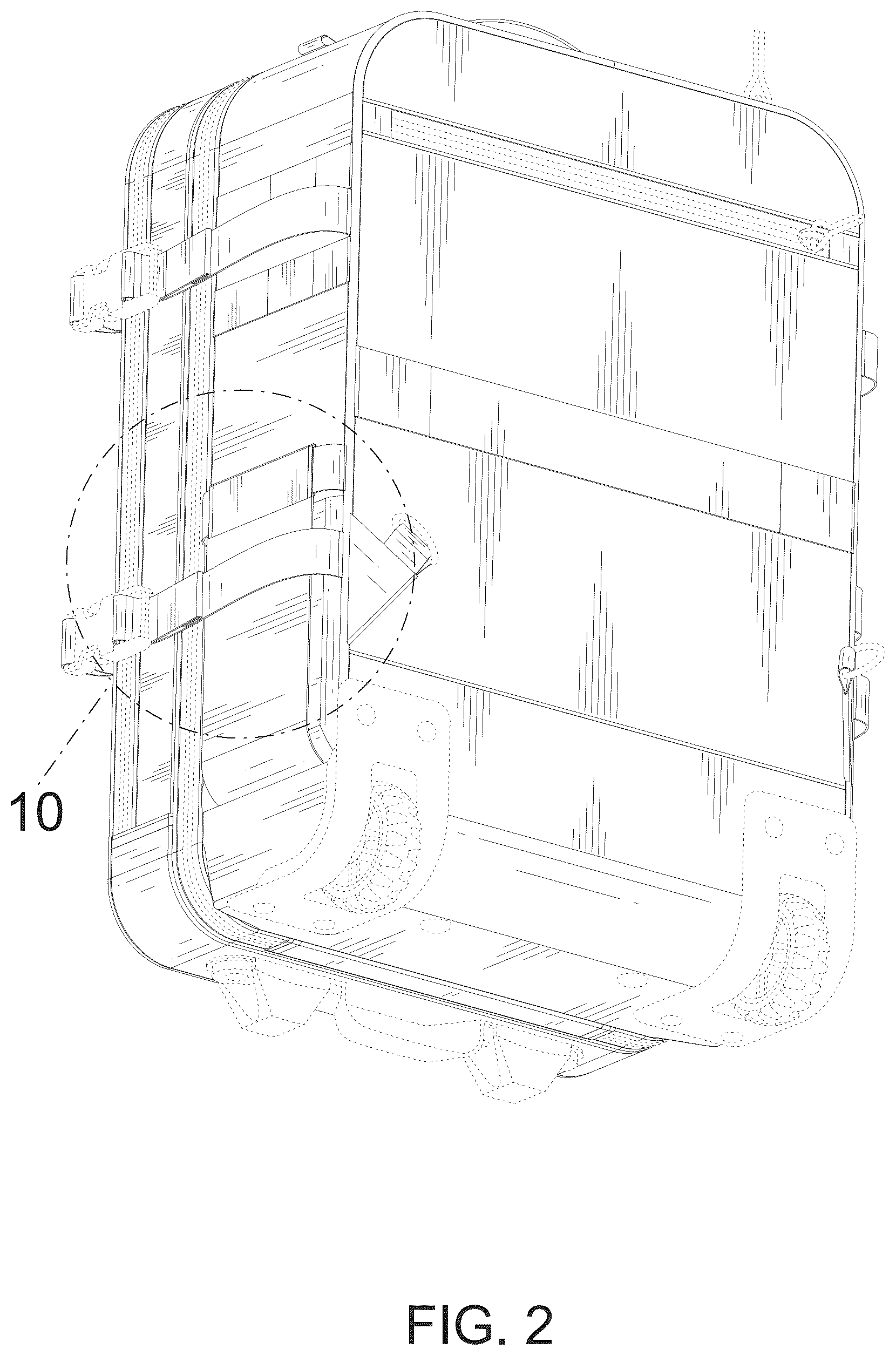Patent USD1075299 Figure 2 – Bag