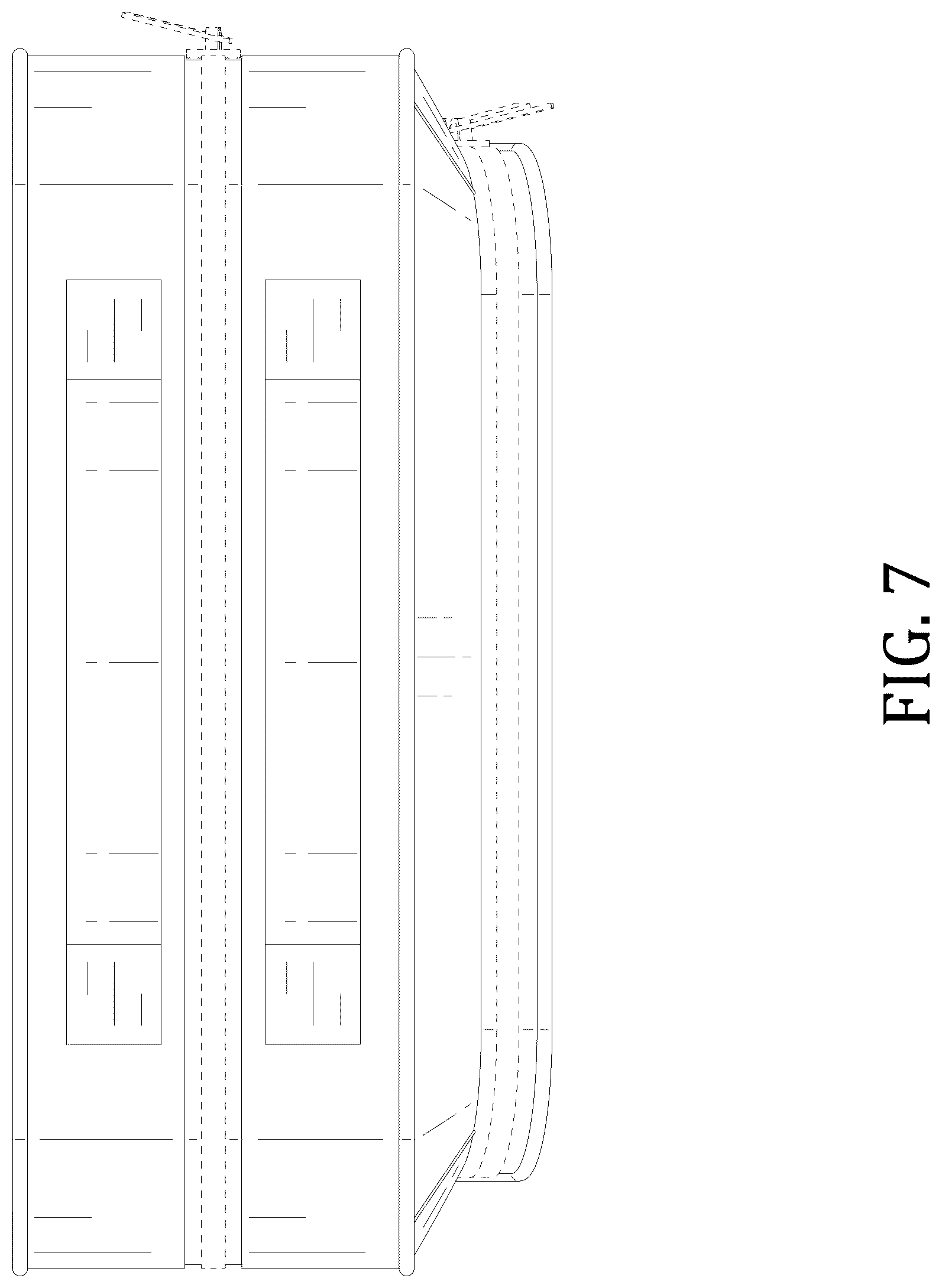 Patent USD1075300 Figure 7 – Toiletry bag
