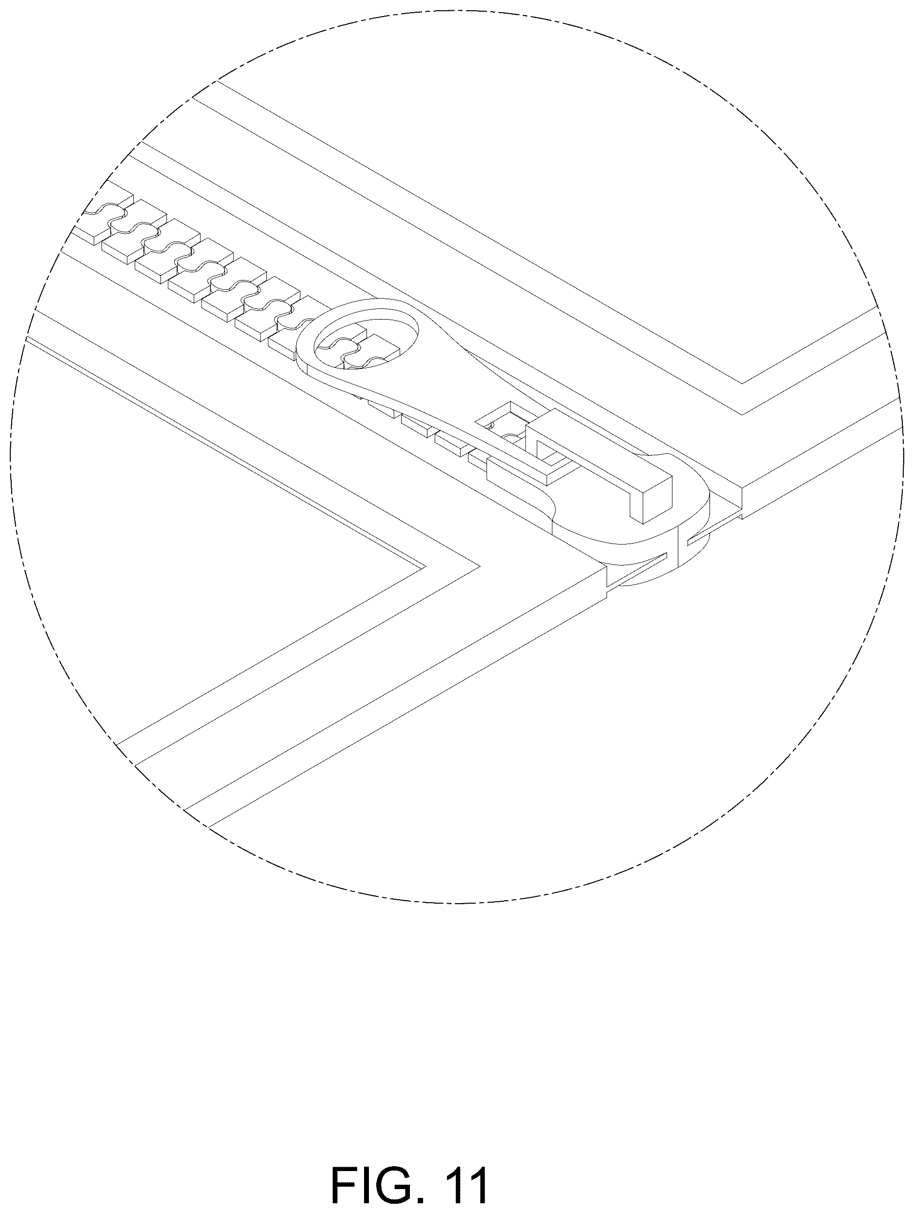 Patent USD1075302 Figure 11 – Foldable fabric storage box