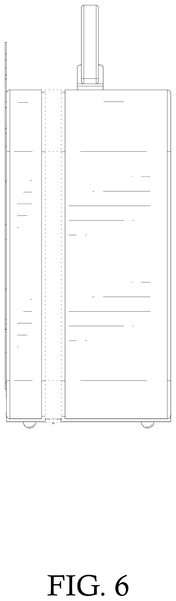 Patent USD1075304 Figure 6 – Makeup bag