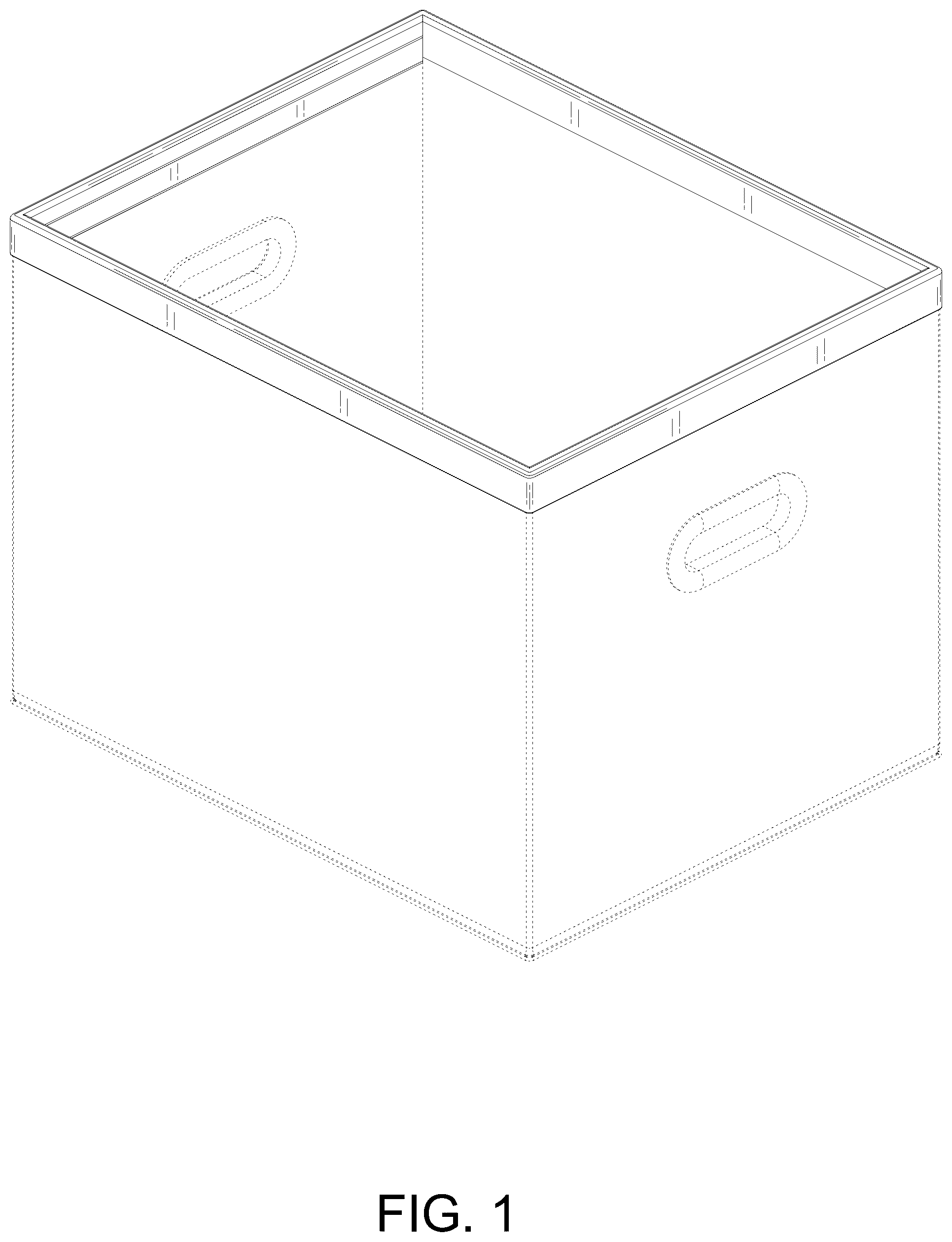 Patent USD1075305 — Storage box — Figure 1